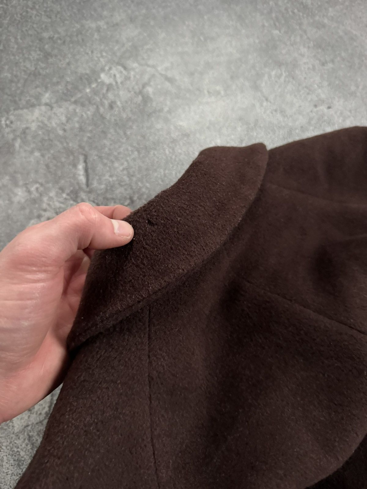 Escada Escada 42size Retro vintage brown wool coat long jacket 00s Size M / US 6-8 / IT 42-44 - 22 Thumbnail