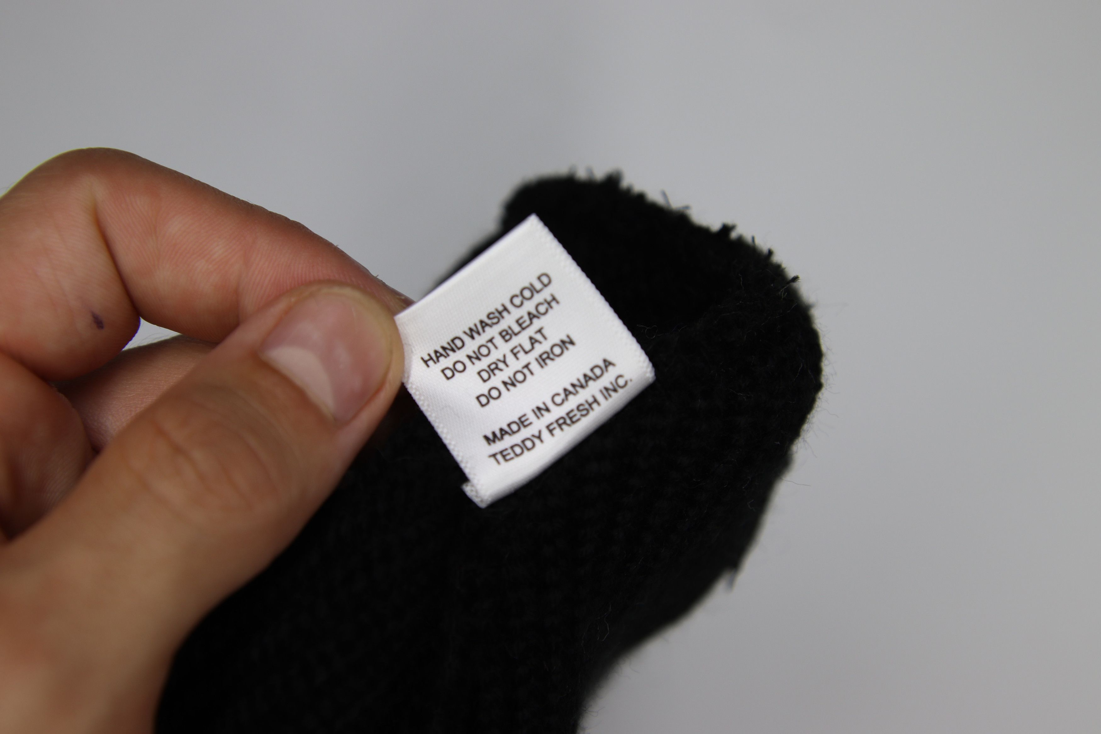 Teddy Fresh Teddy Fresh Beanie Black Size ONE SIZE - 4 Thumbnail