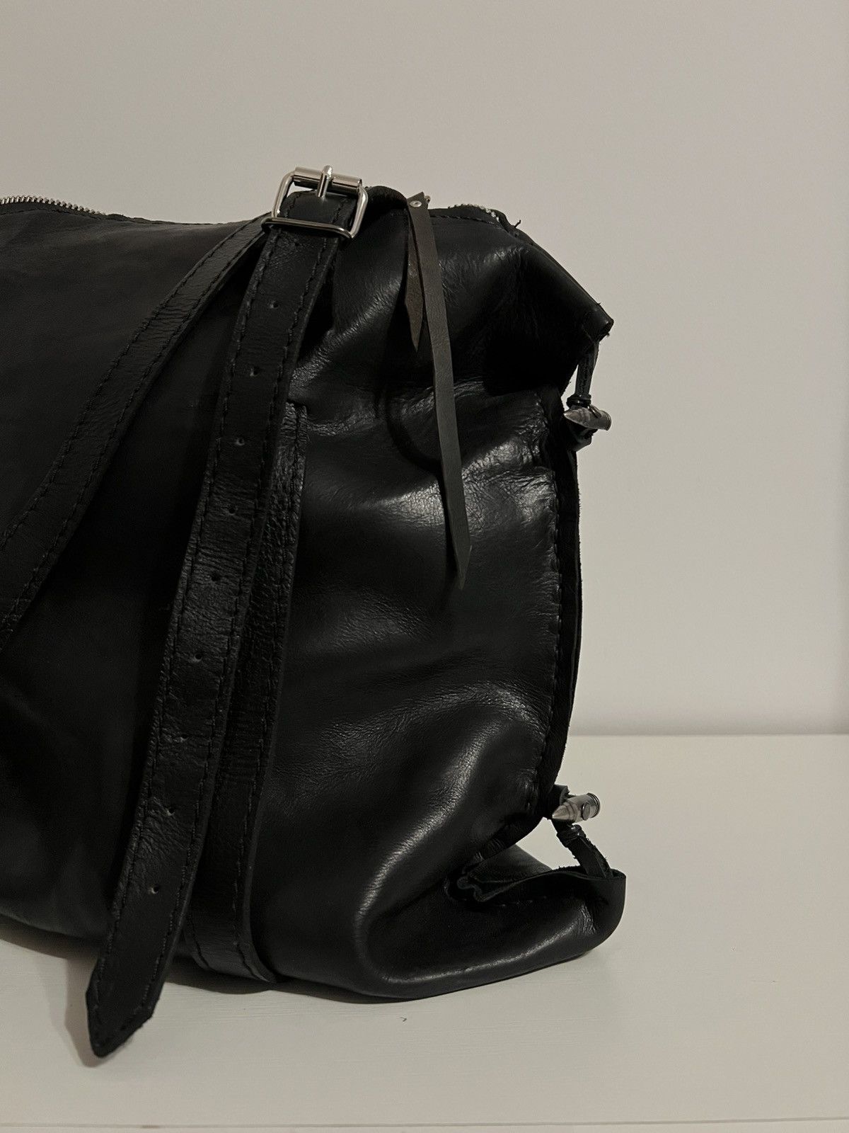 Handmade Archive Cowhide & Silver Hardware Bag Size ONE SIZE - 3 Thumbnail