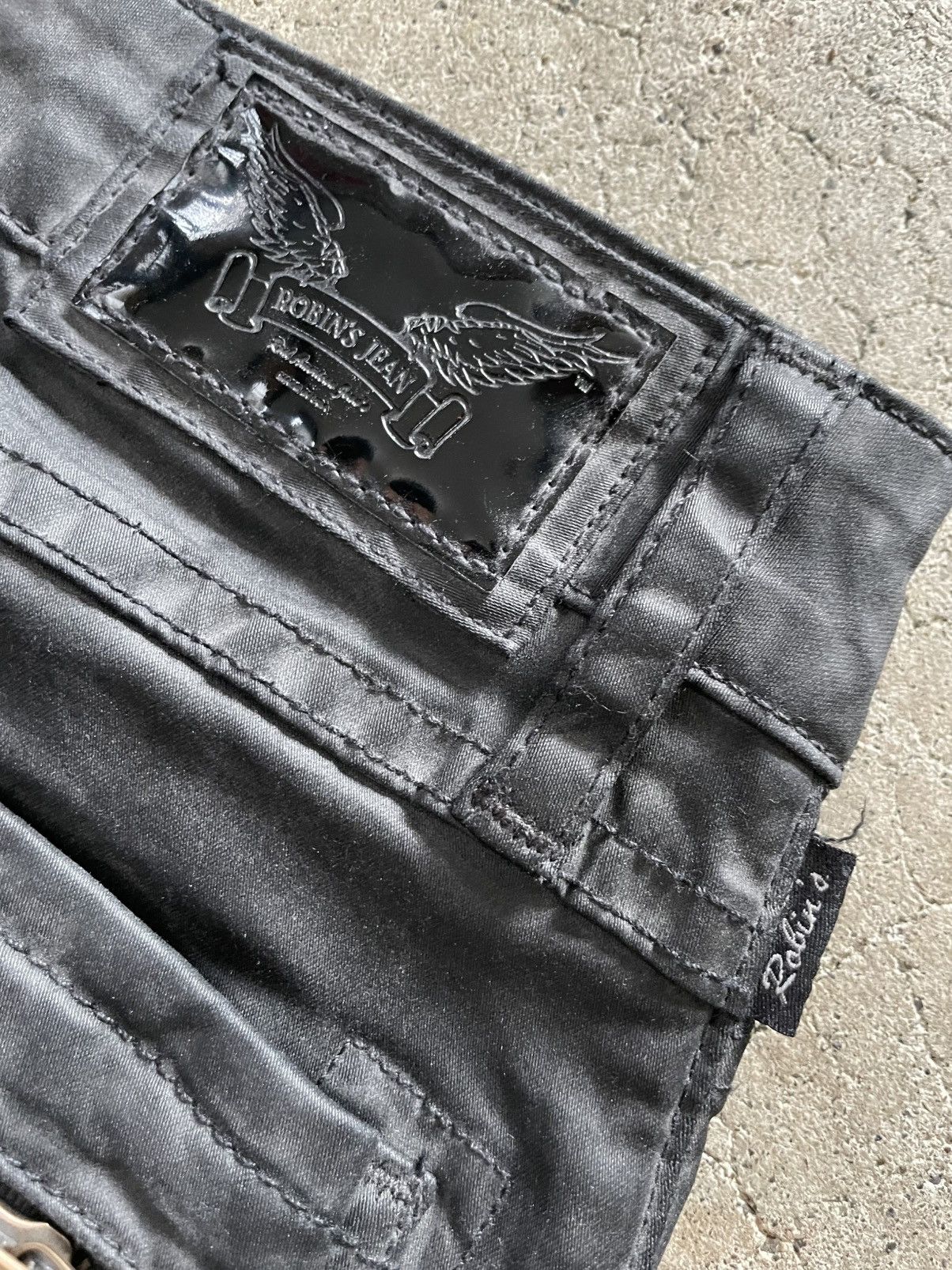 Robins Jeans Robins Jean Biker Denim Size US 32 / EU 48 - 8 Thumbnail