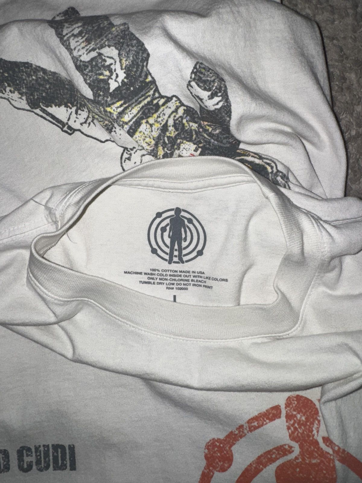 Kid Cudi KID CUDI TSHIRT LARGE Size US L / EU 52-54 / 3 - 3 Thumbnail
