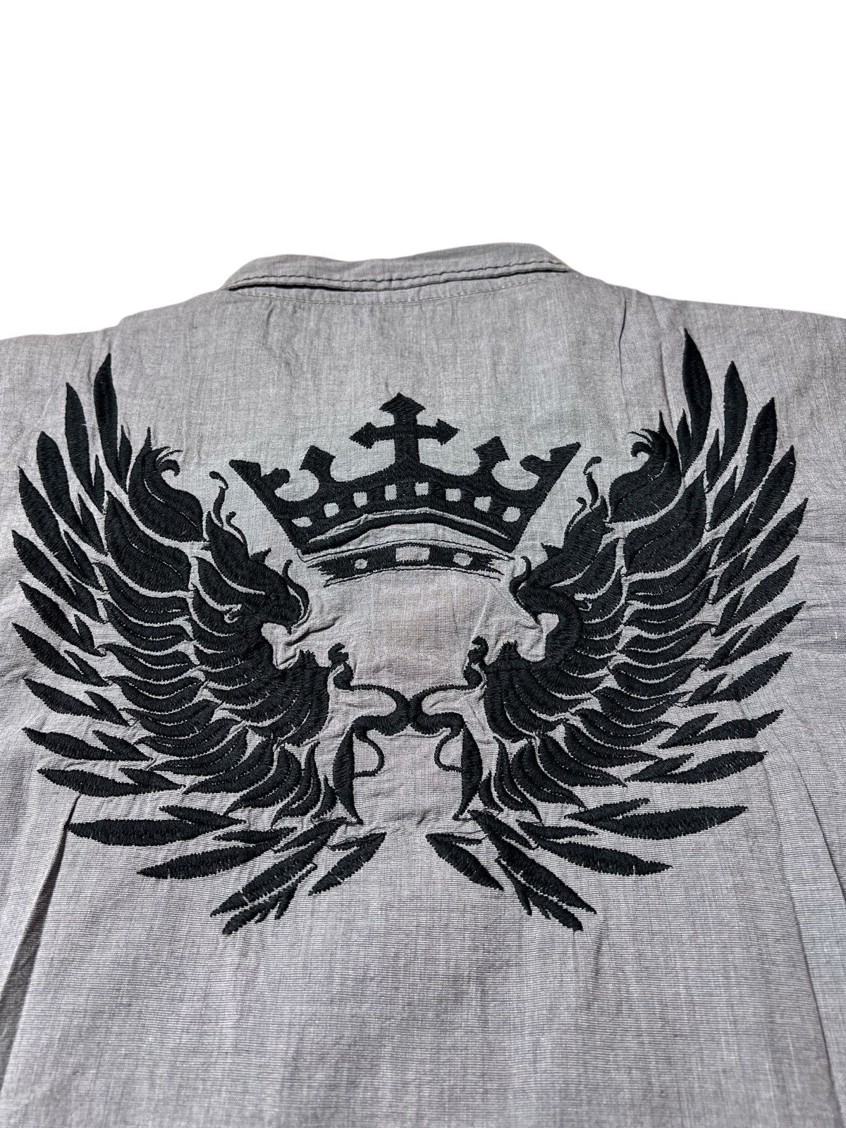 Japanese Brand Japanese Buckle BlackLabel Grunge Punk Kmrii LGB Style Shirt Size US XL / EU 56 / 4 - 3 Thumbnail