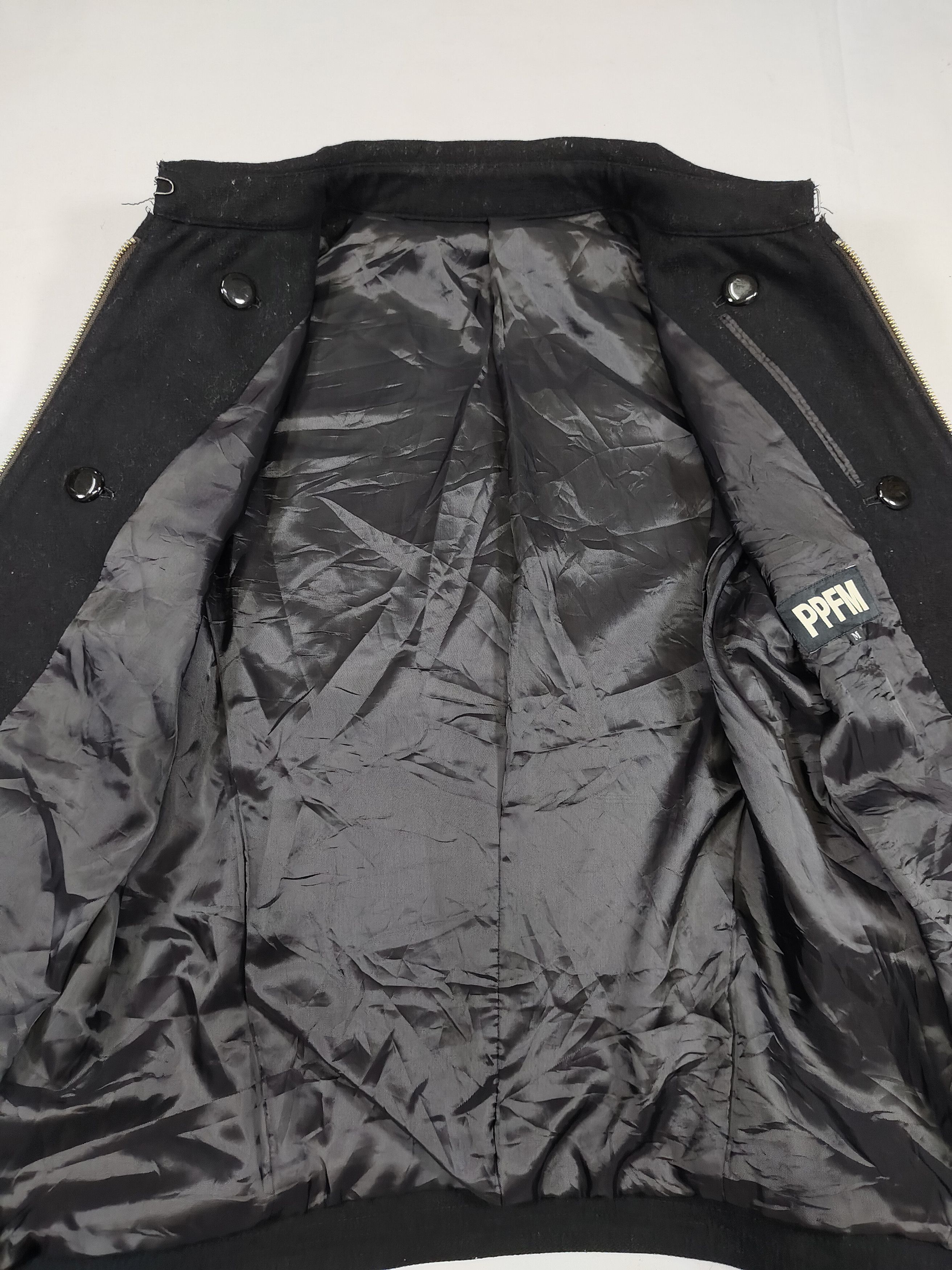 PPFM PPFM🇯🇵 Sharp Tailored Military Napoleon Wool Jacket Size US M / EU 48-50 / 2 - 8 Thumbnail