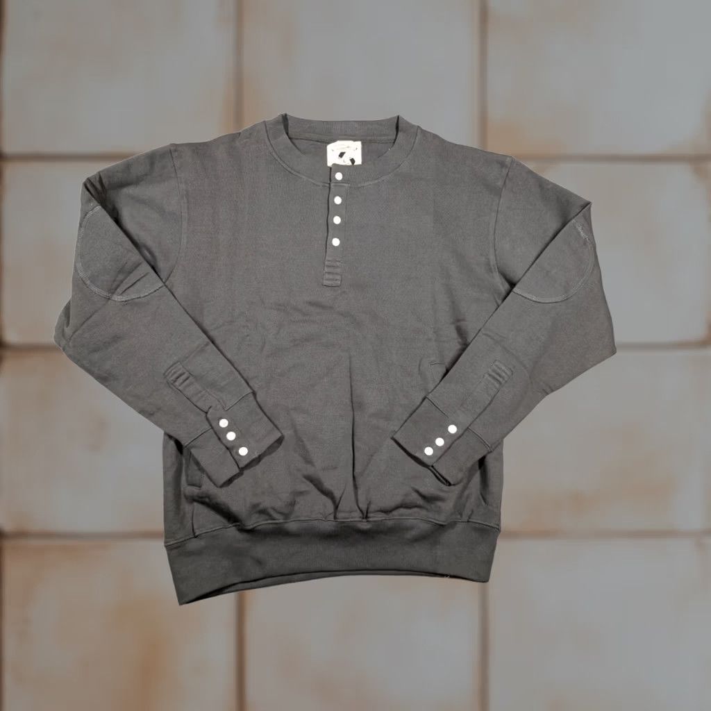 Vintage Mens Cash Crop Heavy Weight Crew Neck Sweater Pockets Elbow Pads Sz L Green Casual Outdoor Hiking Walking Mens Size US L / EU 52-54 / 3 - 1 Thumbnail