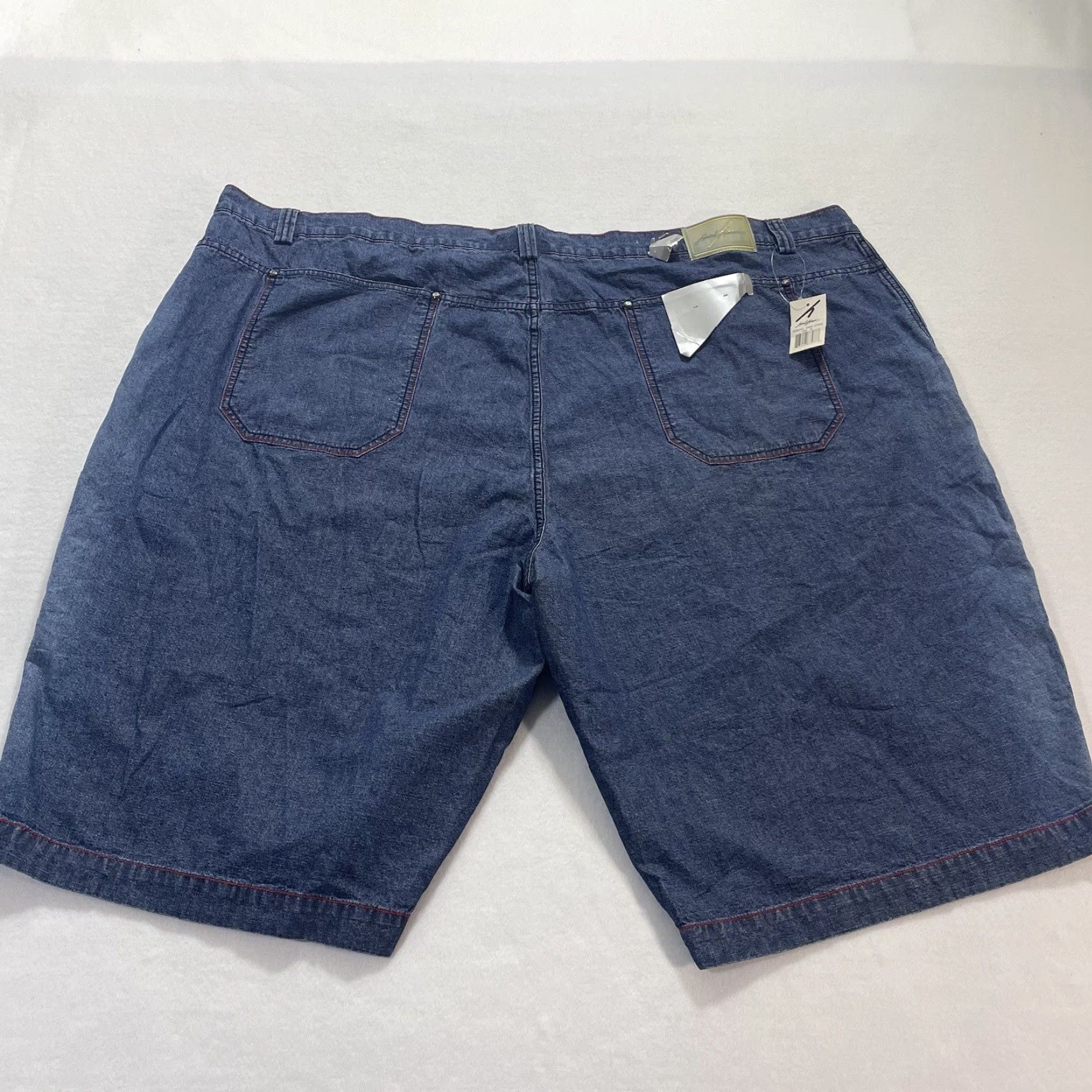 Karl Kani VINTAGE Karl Kani Shorts Denim Baggy Blue 90s Mens Hip Hop NWT Size 56 Shorts Jeans Cargo Pocket%20 Size US 40 / EU 56 - 5 Thumbnail