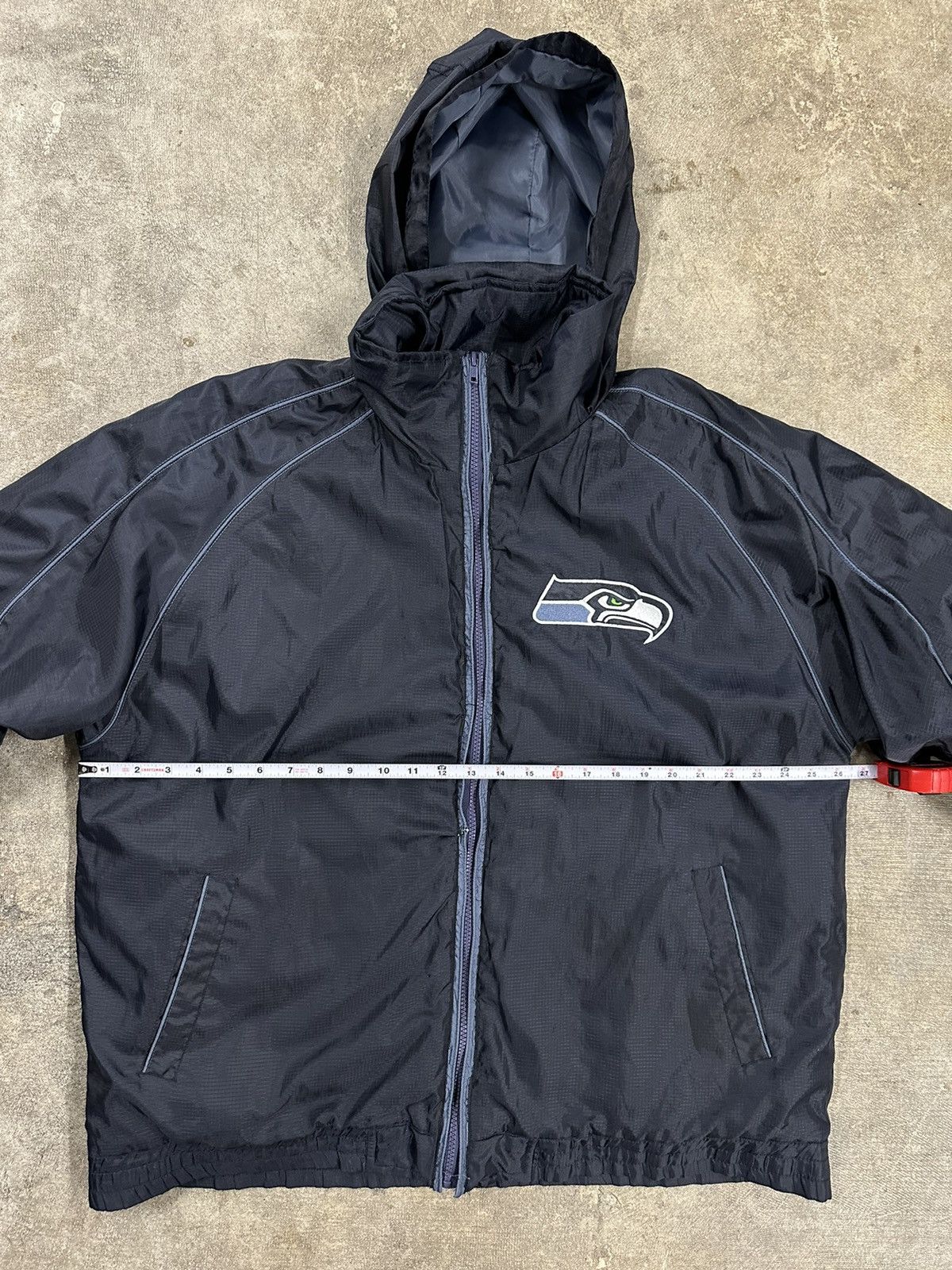NFL Crazy Y2K NFL Seattle Seahawks Windbreaker Jacket Size US L / EU 52-54 / 3 - 15 Thumbnail
