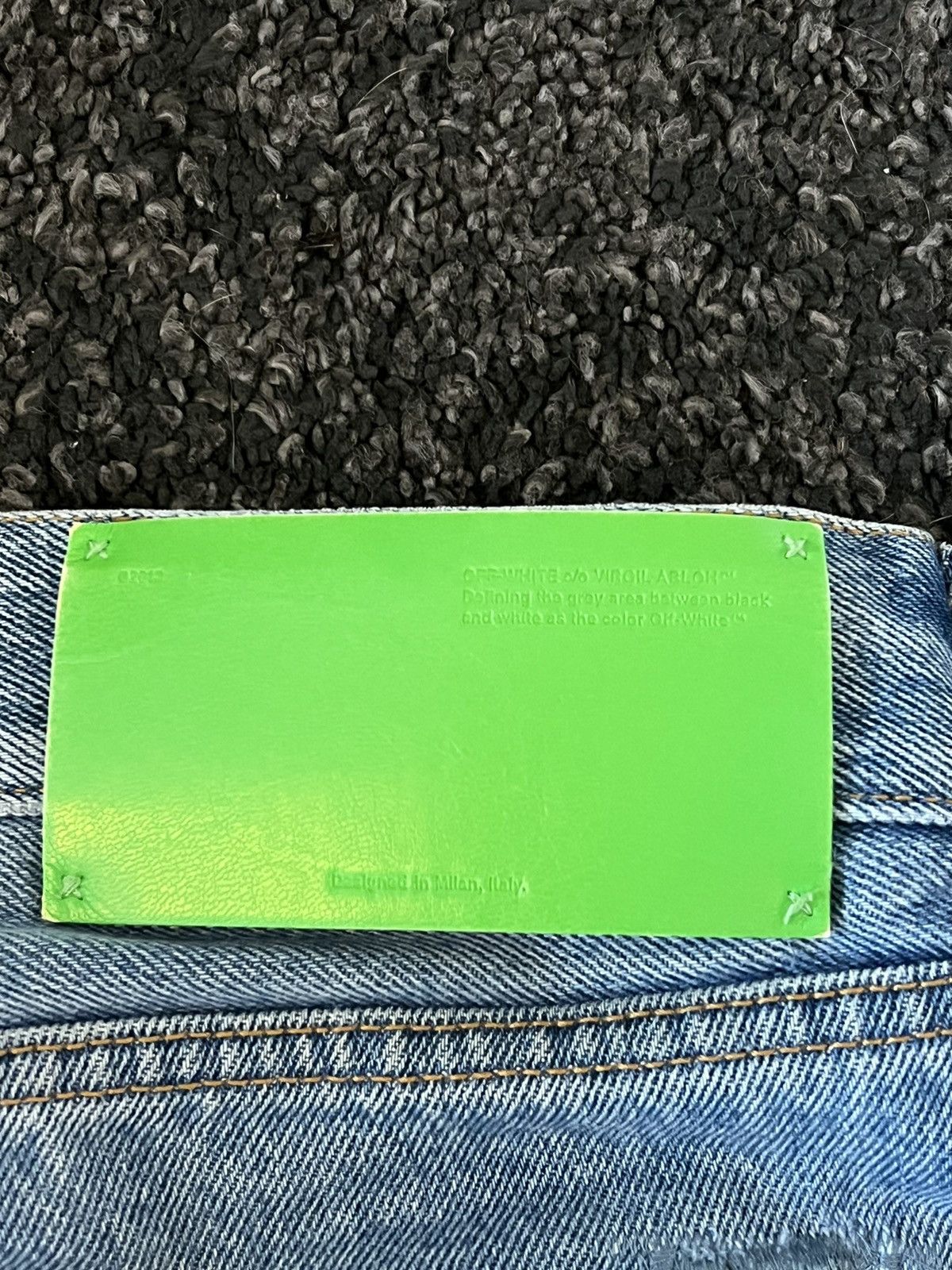 Off-White Off-White Straight-Leg Jeans Size US 32 / EU 48 - 4 Thumbnail