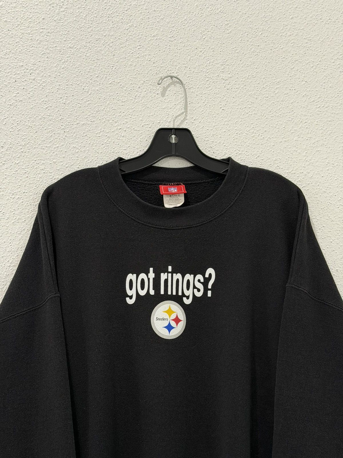 NFL Vintage 90s Pittsburgh Steelers “Got Rings? We Do!” NFL XL Size US XL / EU 56 / 4 - 4 Thumbnail