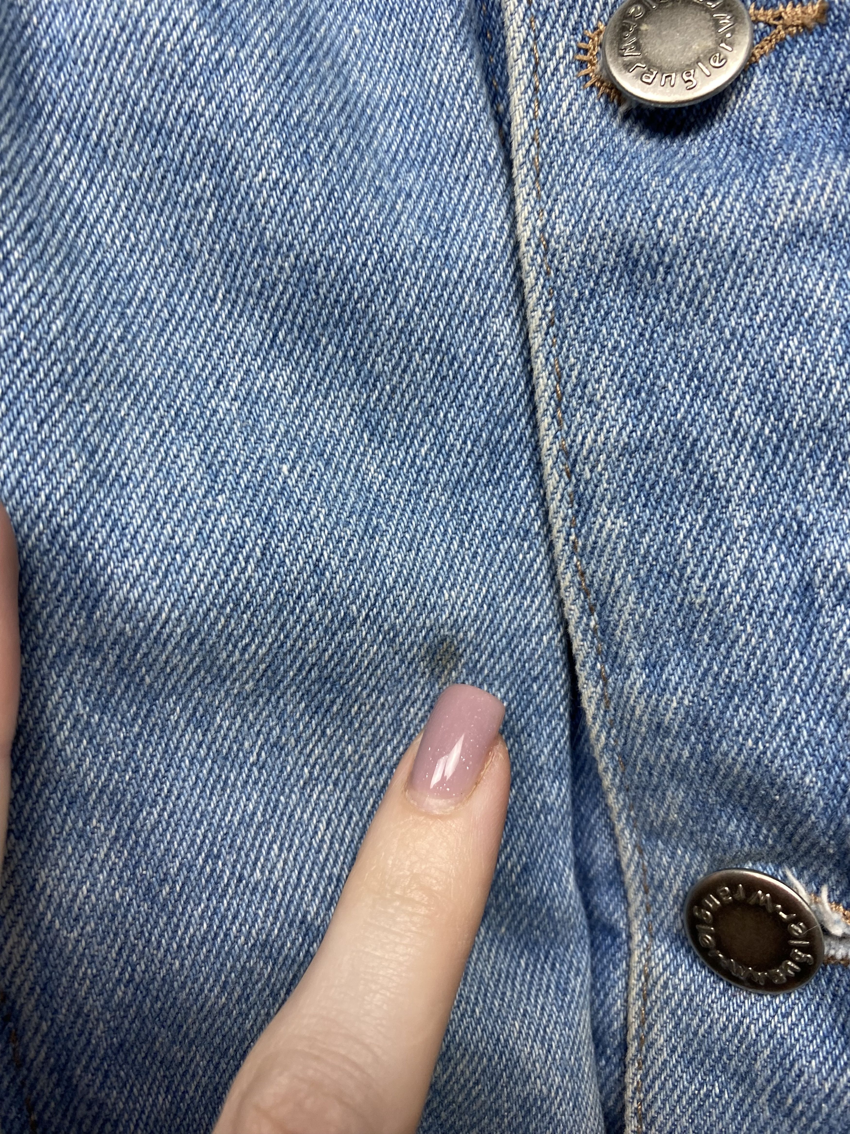 Vintage Wrangler You Are Everything Vintage Custom Mens Denim Jacket Size US L / EU 52-54 / 3 - 6 Thumbnail