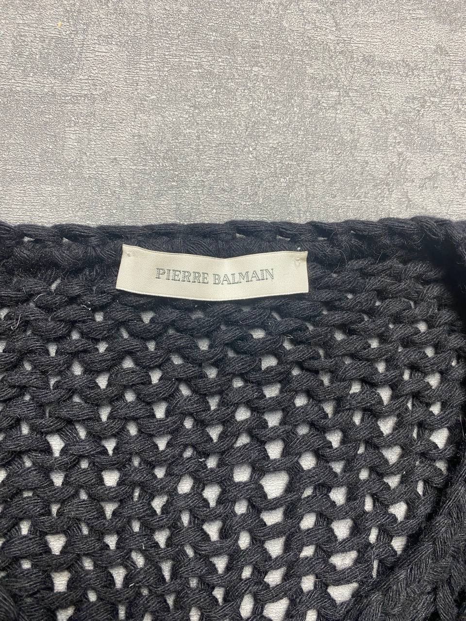 Balmain × Pierre Balmain Pierre Balmain Sweatshirt / Pullover knitted Size S / US 4 / IT 40 - 3 Thumbnail