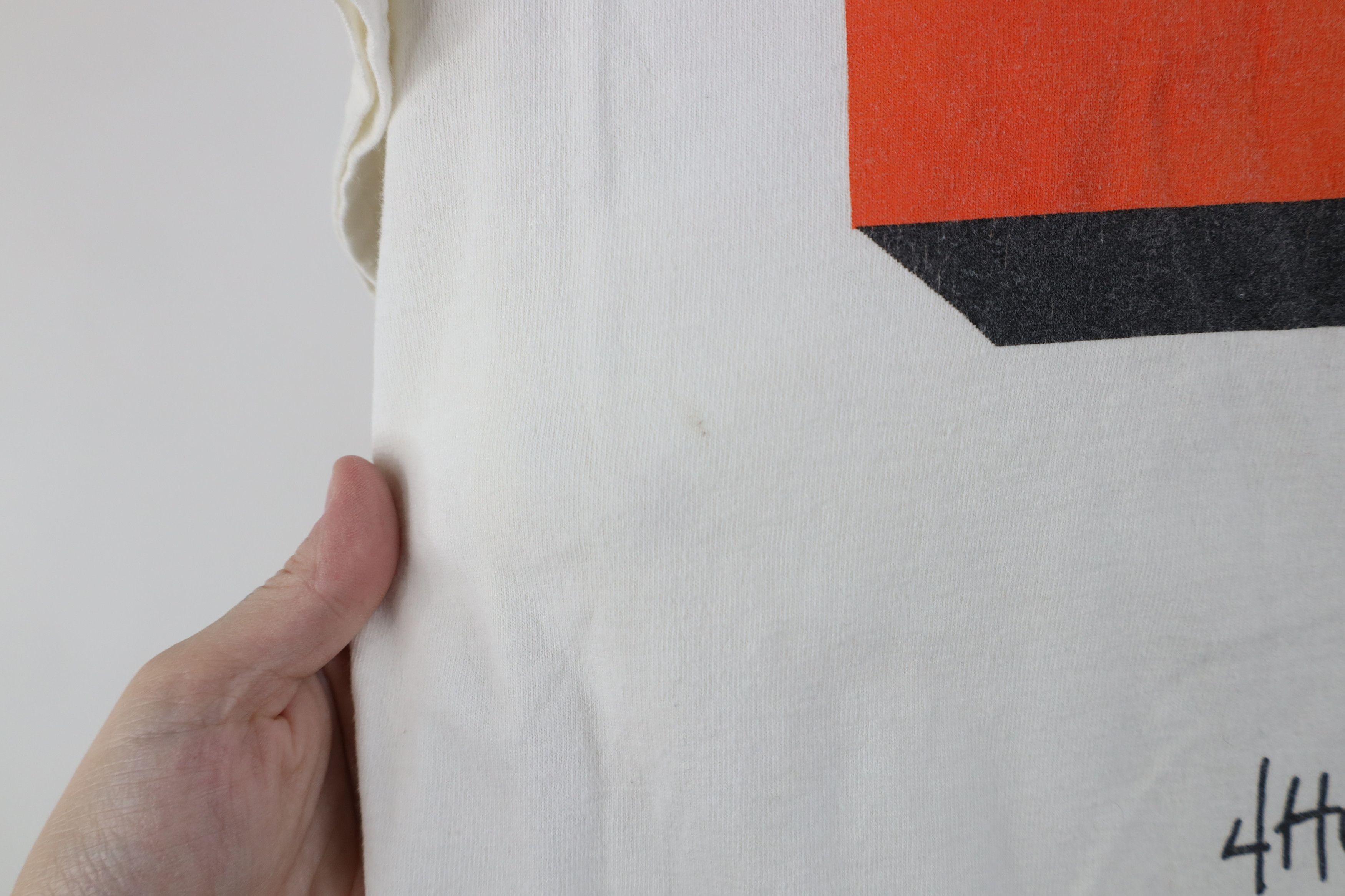 Vintage 4 Hunnid Streetwear Spell Short Sleeve T-Shirt White Cotton Size US M / EU 48-50 / 2 - 9 Thumbnail