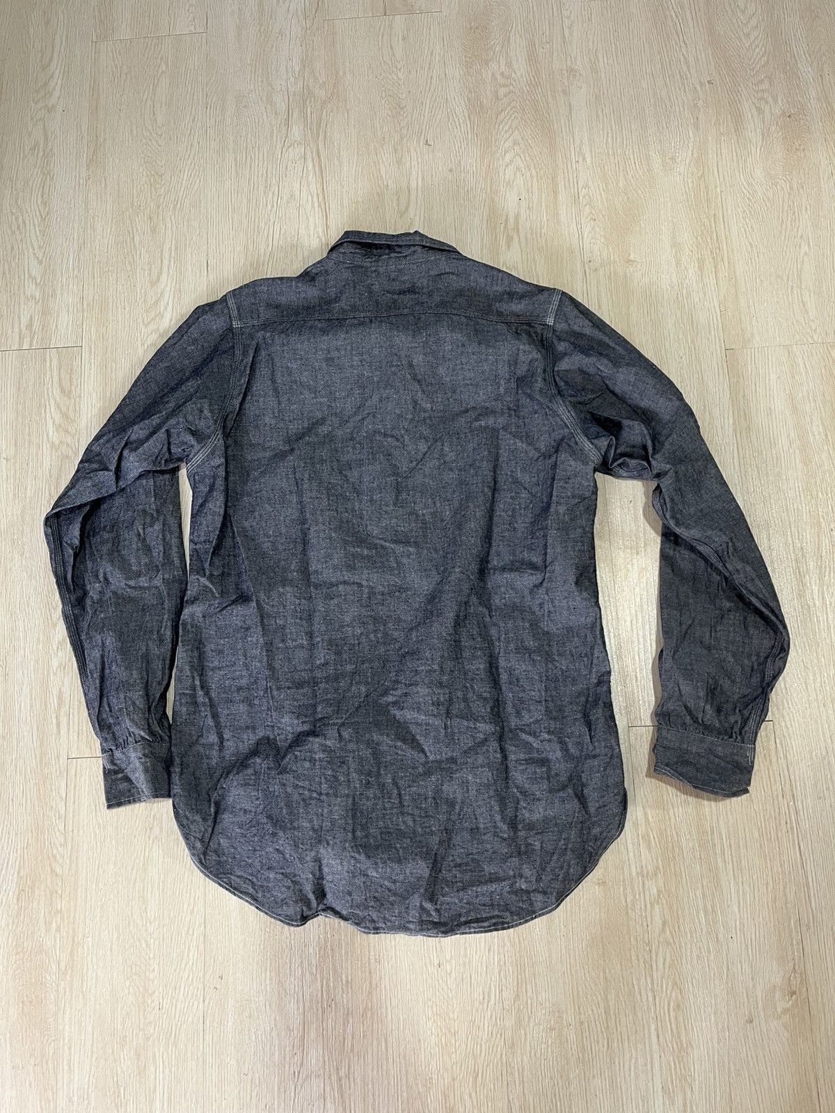 Warehouse & Co. Blue de gray chambray by warehouse & co Size US M / EU 48-50 / 2 - 9 Thumbnail