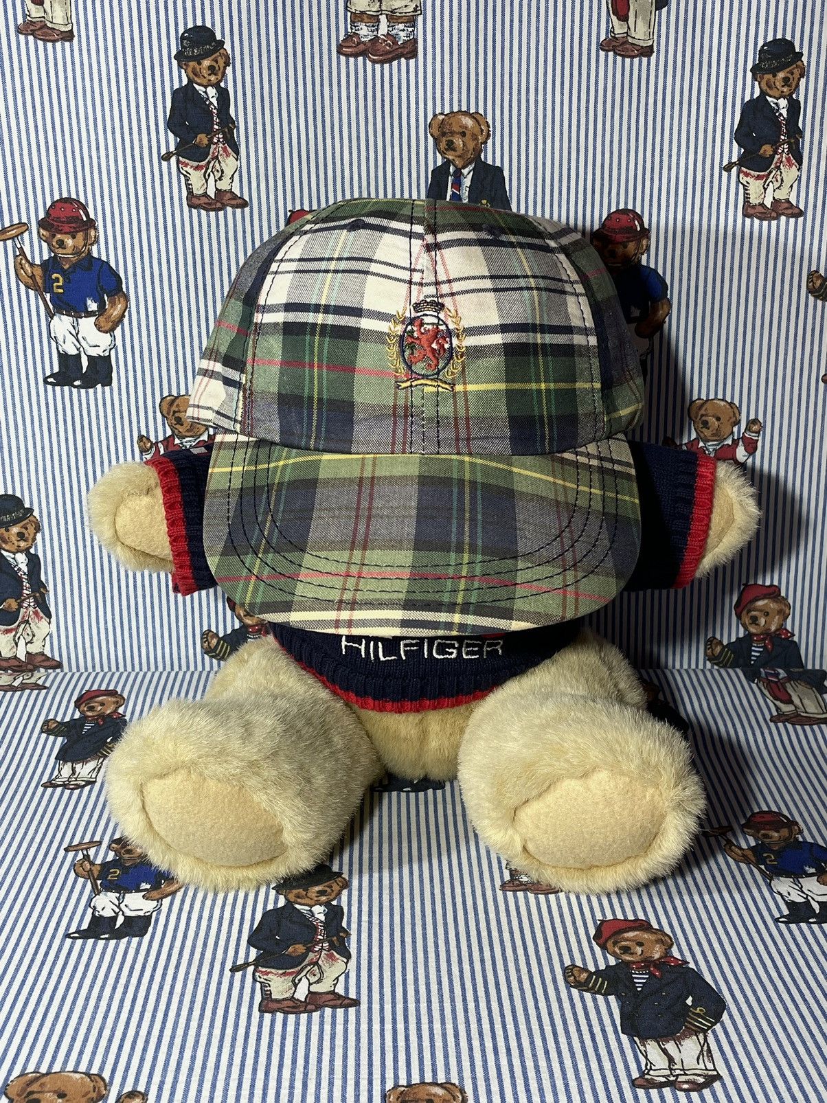 Tommy Hilfiger × Vintage Cap Tommy Hilfiger Lion Crest OG Vintage 90’s Size ONE SIZE - 2 Thumbnail