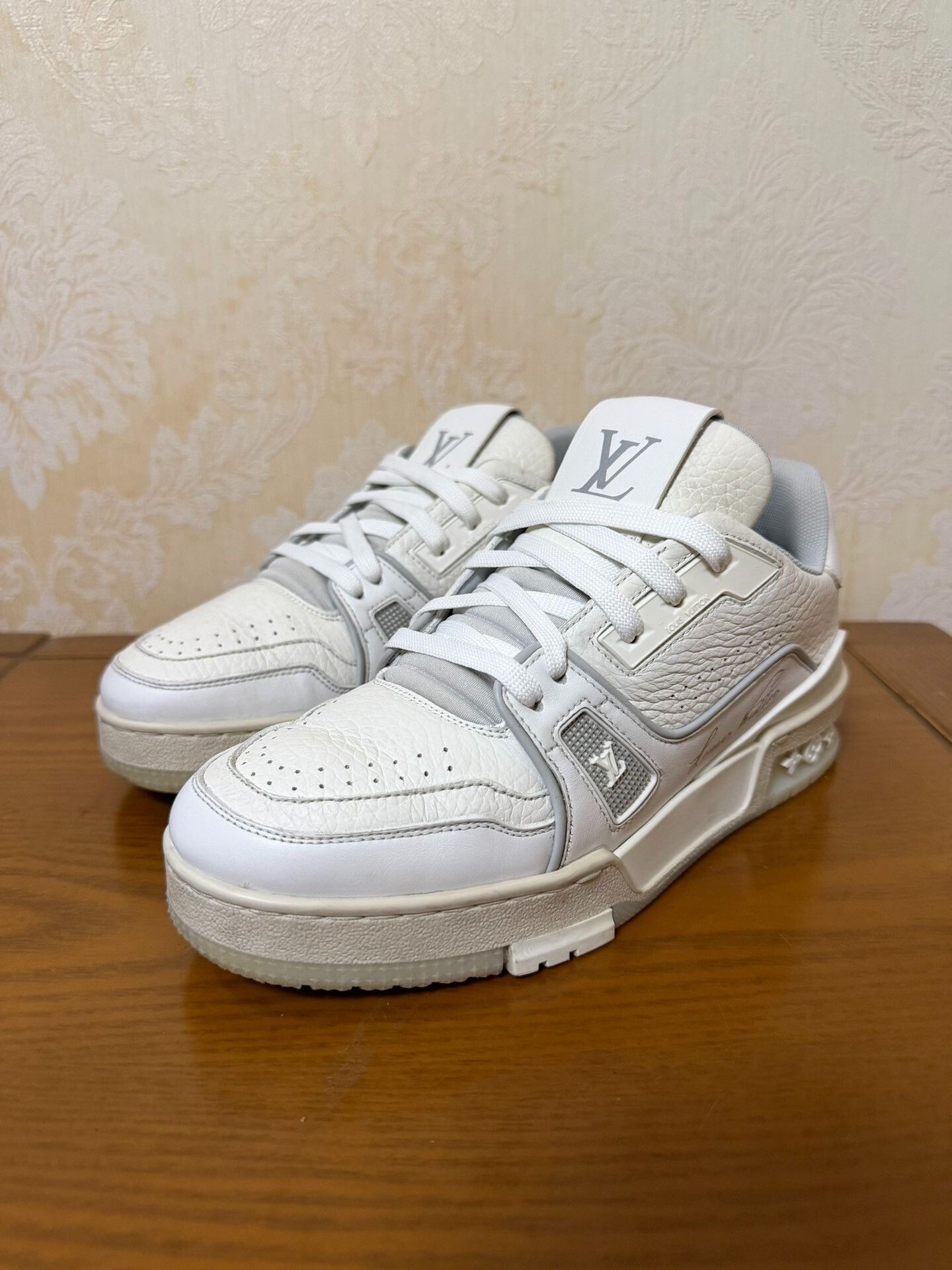 Louis Vuitton LV Trainer White Cement Size US 6.5 / IT 36.5 - 1 Thumbnail
