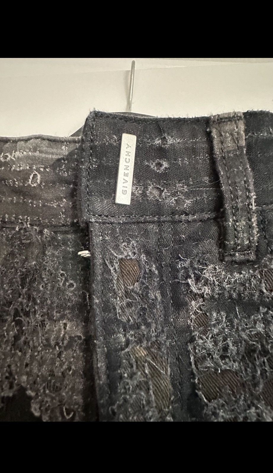 Givenchy Givenchy Fist Edition OG Boro Jeans Size US 29 - 3 Thumbnail