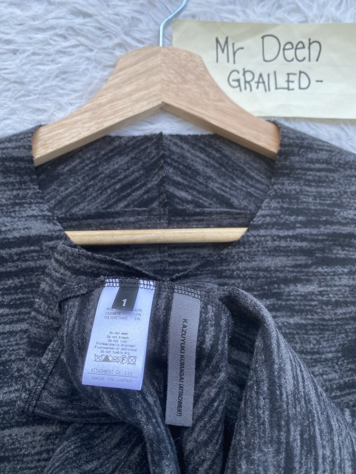 Kazuyuki Kumagai Attachment Rare Kazuyuki Kumagai Attachment Wool Sweater Size US M / EU 48-50 / 2 - 21 Thumbnail