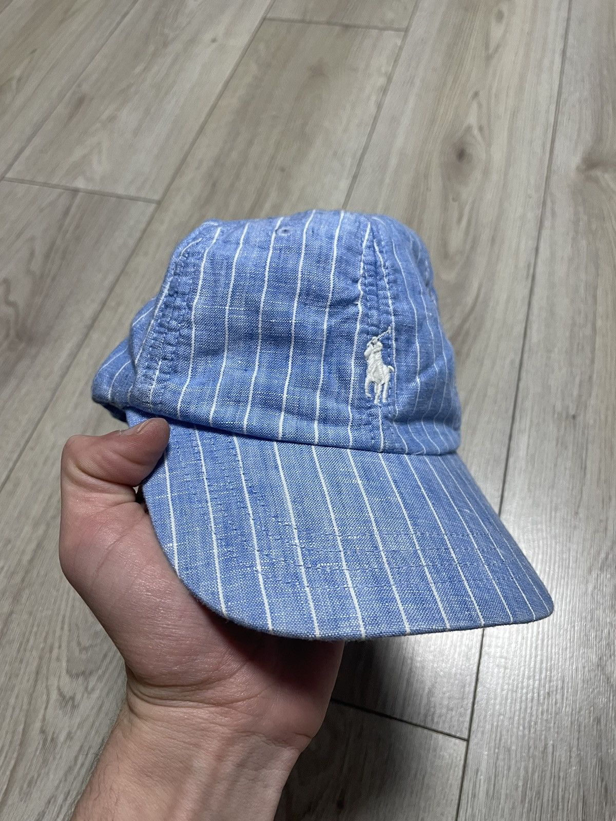 Vintage Polo Ralph Lauren Cap Sripped Old Money Hat Y2K
