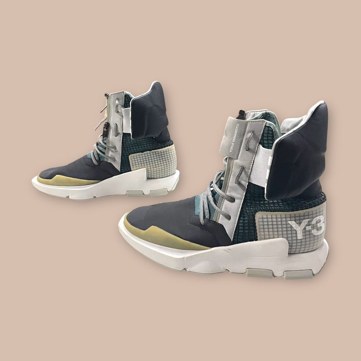 Adidas × Y's Adidas Y-3 Noci High Size US 7.5 / EU 40-41 - 2 Thumbnail