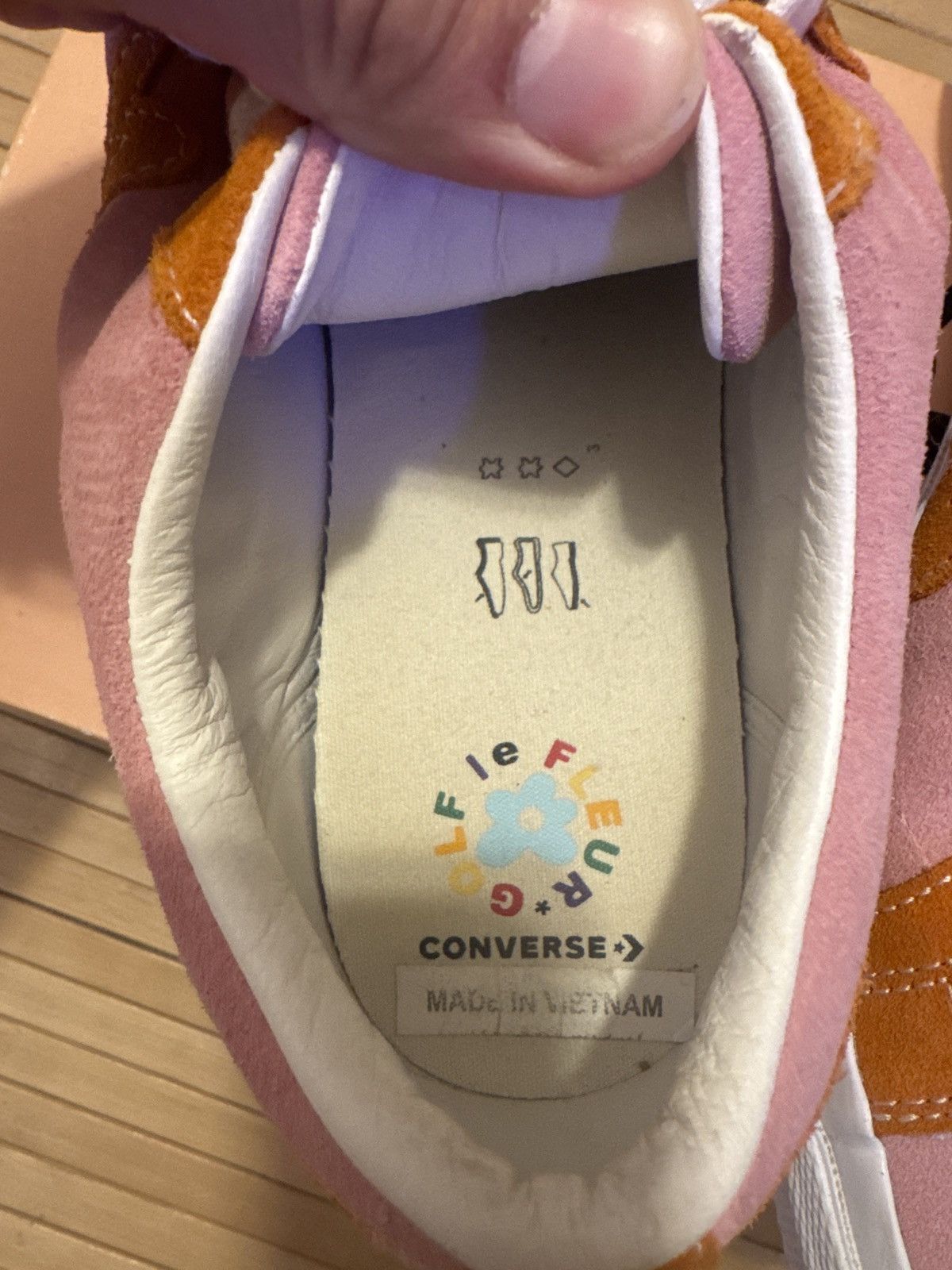 Converse × Golf le Fleur Golf Le Fluer Converse 9.5 Size US 9.5 / EU 42-43 - 5 Thumbnail