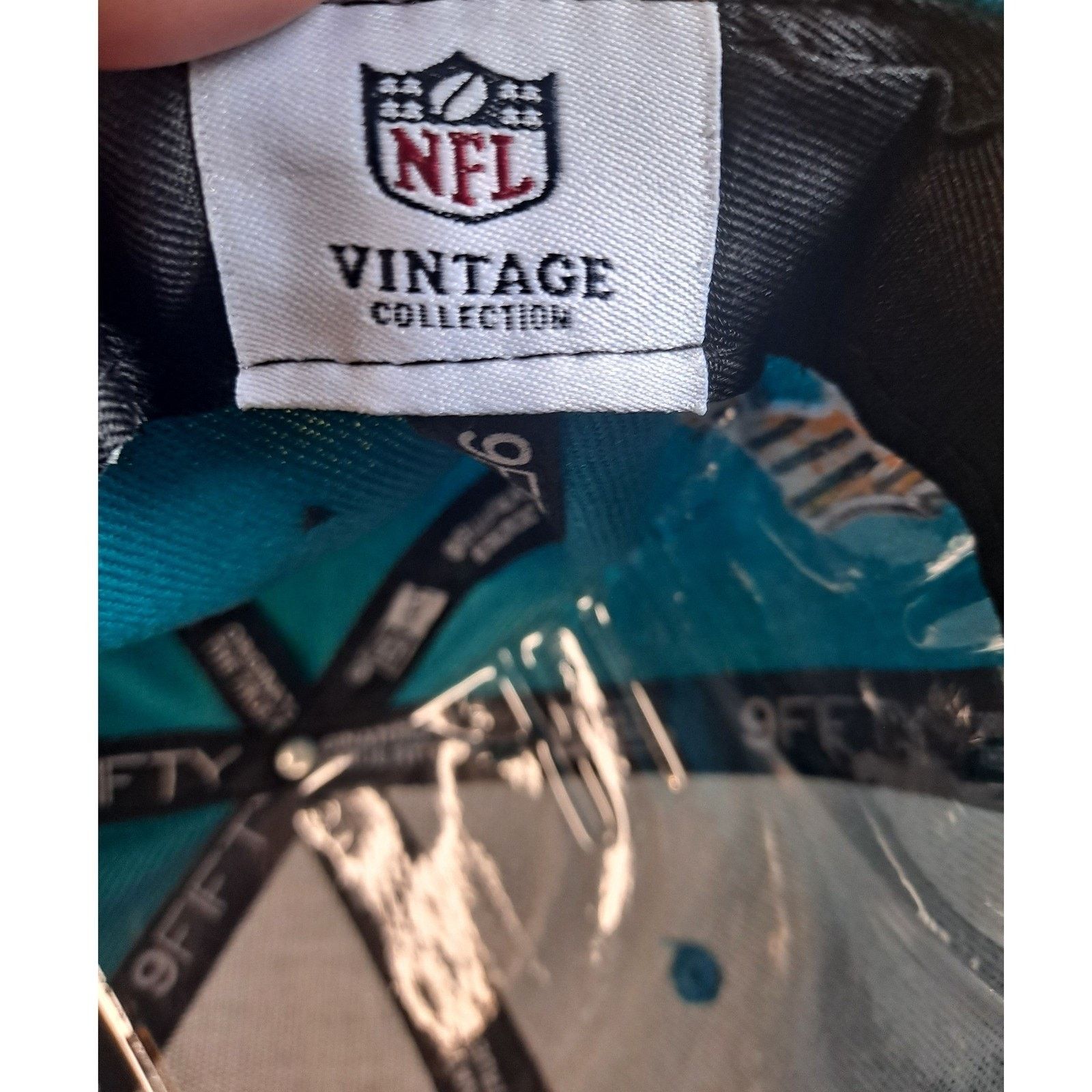 New Era Jacksonville Jaguars NFL New Era Teal Blue Snapback Hat Cap Size ONE SIZE - 9 Thumbnail