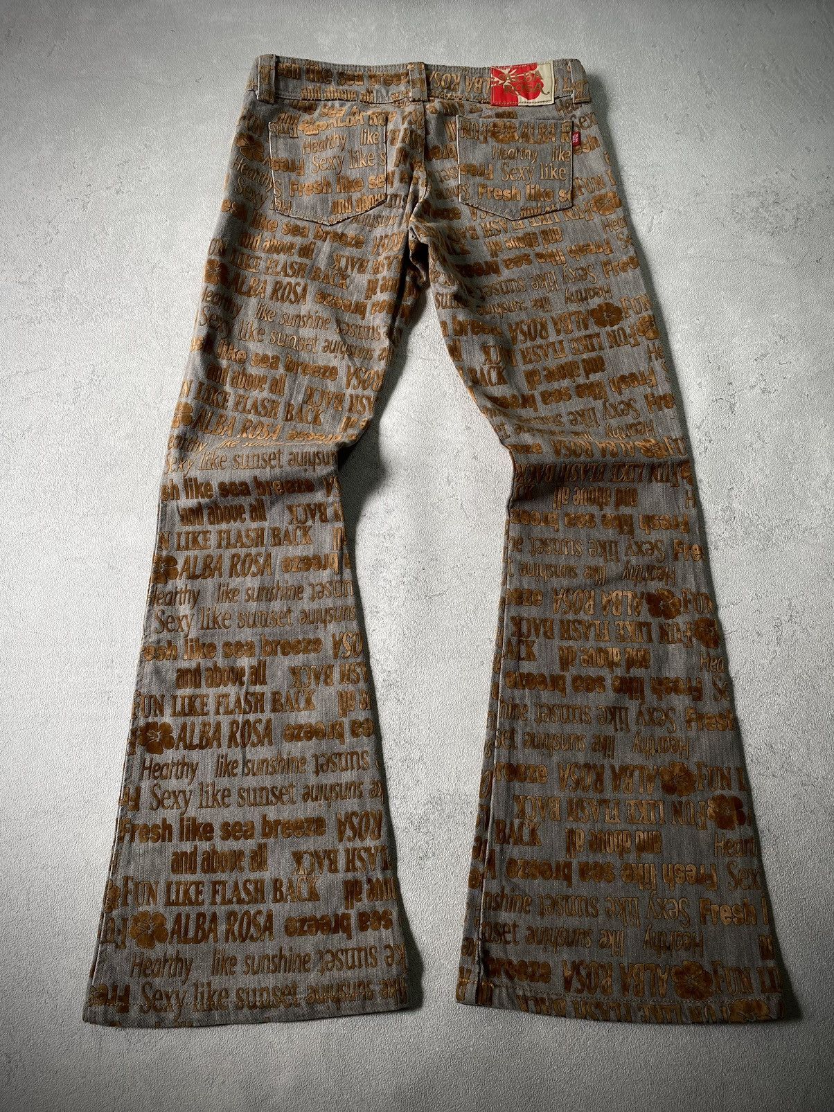 If Six Was Nine 🚨CYBER WEEK 🚨 hysteric glamour style flared pants Size US 30 / EU 46 - 5 Thumbnail