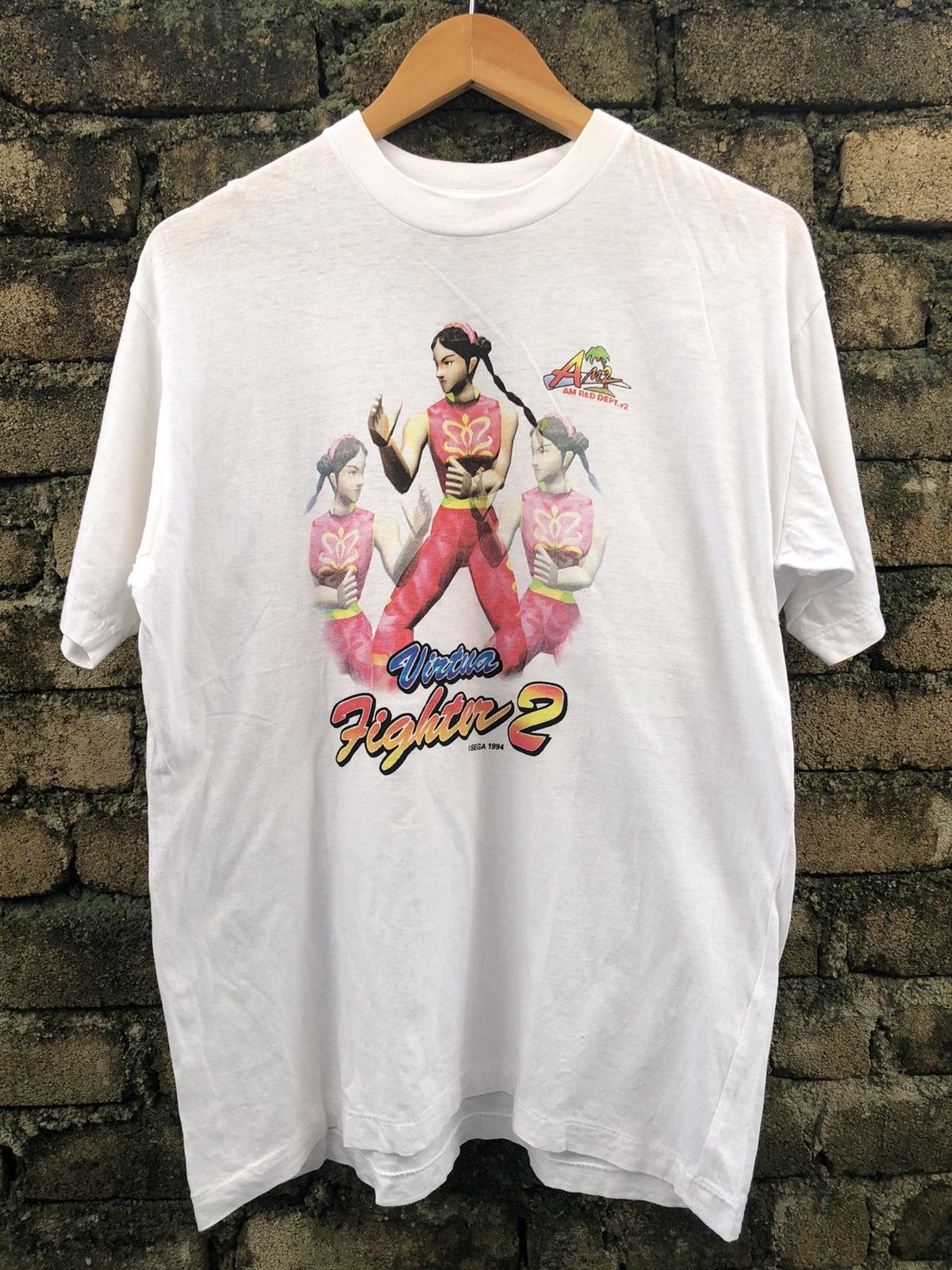 Anime Vintage Anime Virtua Fighter 2 Promo Tee X SEGA 1984 Tshirt Size US M / EU 48-50 / 2 - 1 Thumbnail