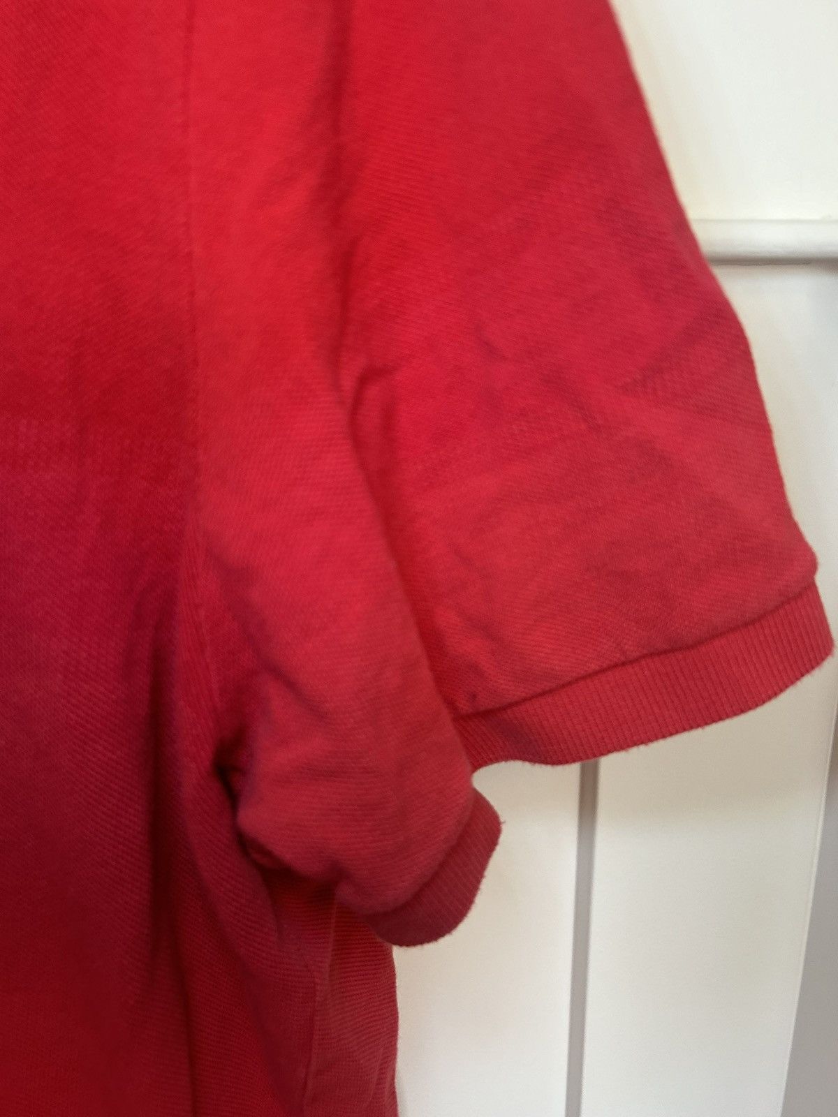 Lacoste Vintage Red Gradient Lacoste polo shirt Size US M / EU 48-50 / 2 - 5 Thumbnail