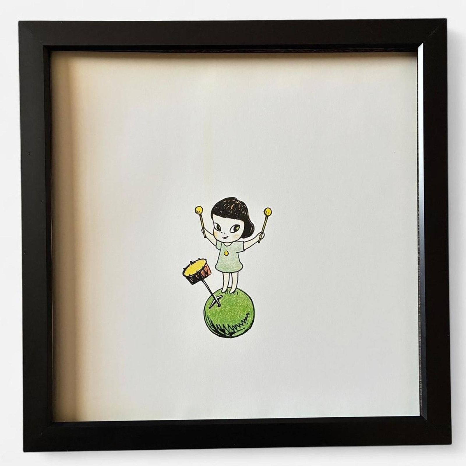 Japanese Brand × Vintage Nara Yoshimoto Nara art prints 9x9 Japanese artist/artwork Size ONE SIZE - 1 Thumbnail