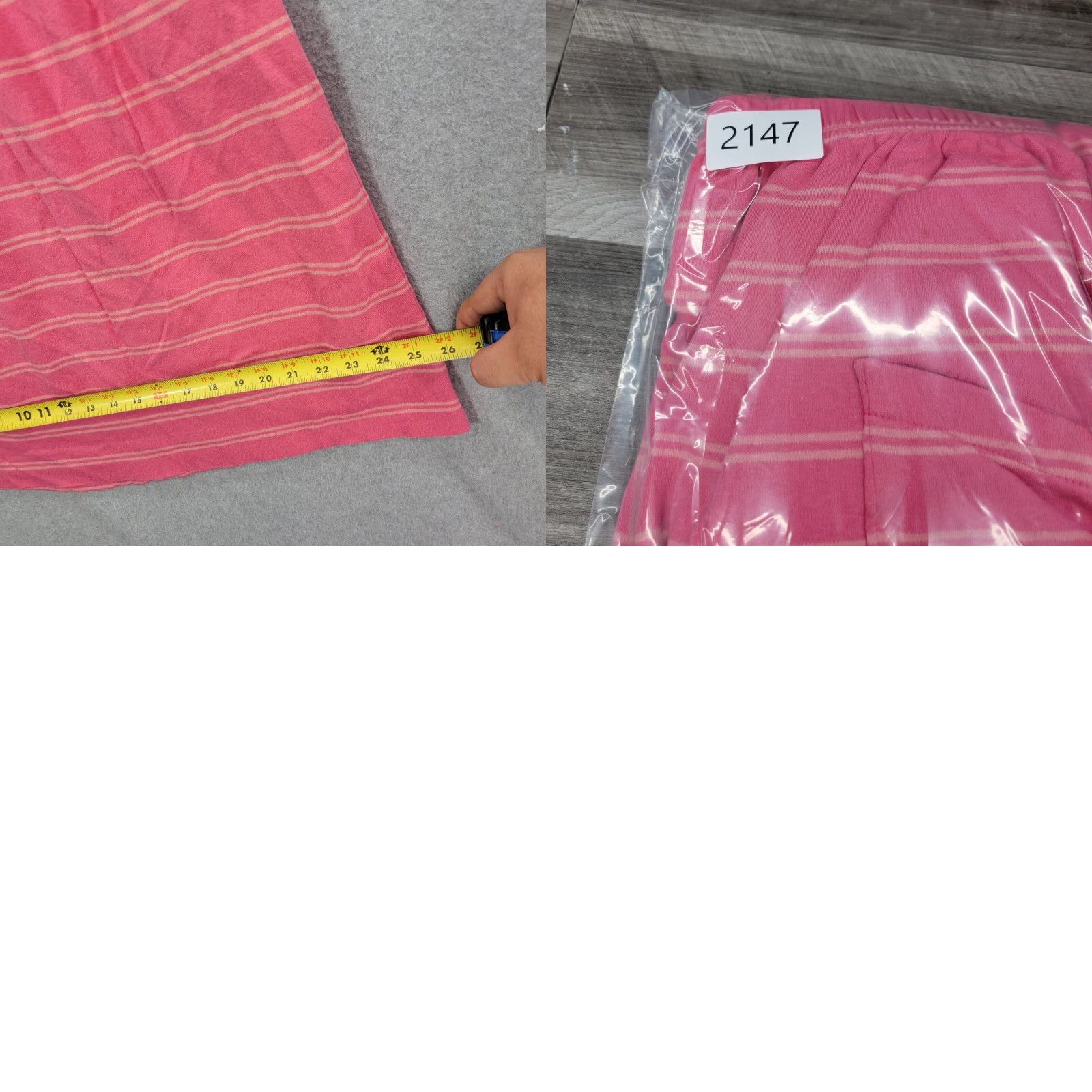 Vintage VINTAGE LL Bean shirt Womens XL Pink Striped Long Sleeve Crew Neck Size XL / US 12-14 / IT 48-50 - 10 Thumbnail