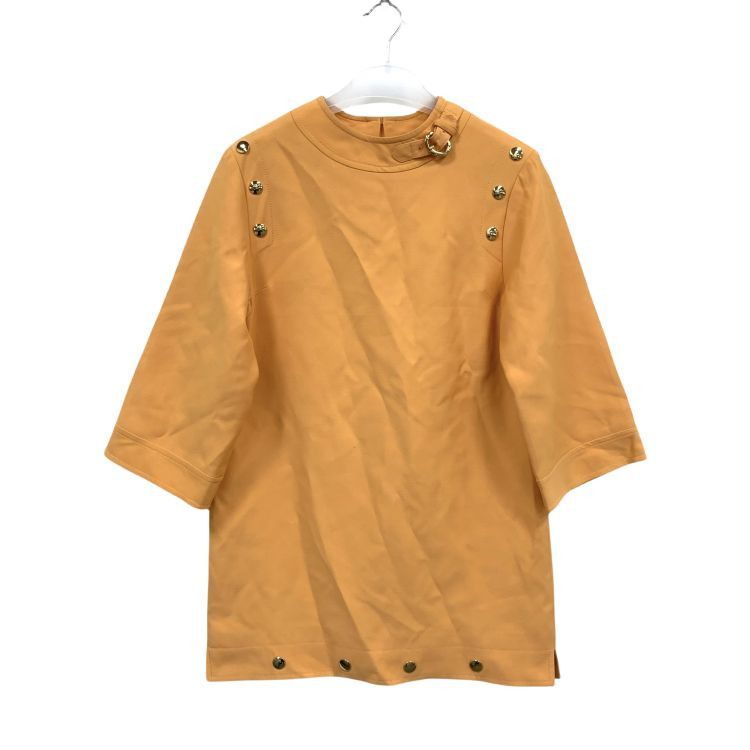 Gucci Gucci Gold Button Silk Wool Blouse Size IT 40 Size S / US 4 / IT 40 - 1 Thumbnail