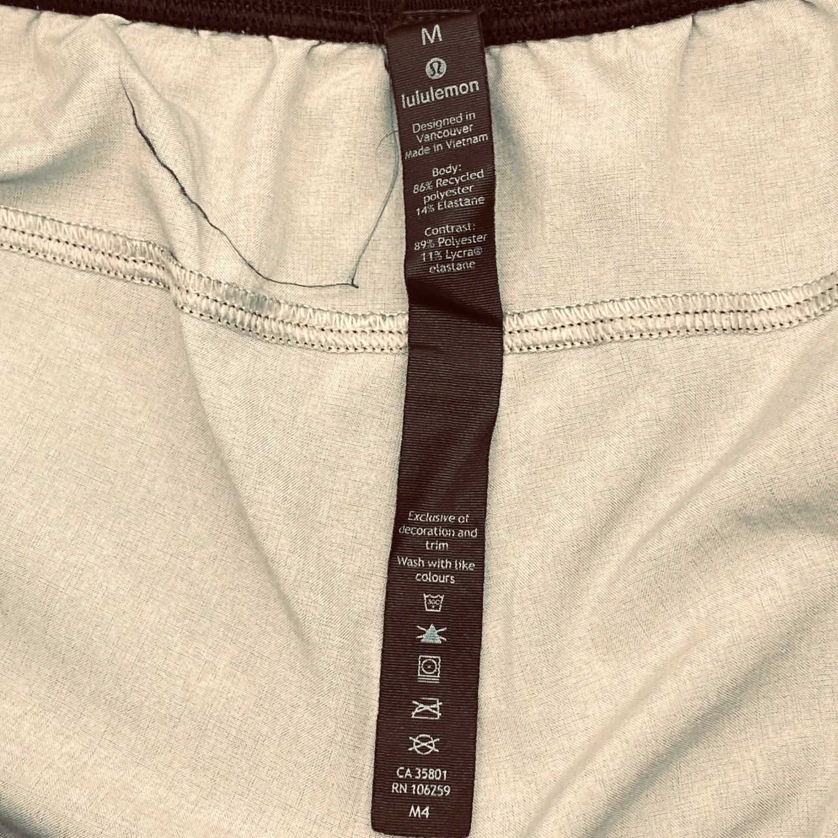 Lululemon Lululemon Zeroed In Shorts Mens Medium M7AAWS Linerless Elastic Waist Black Gray Size US 31 - 7 Thumbnail