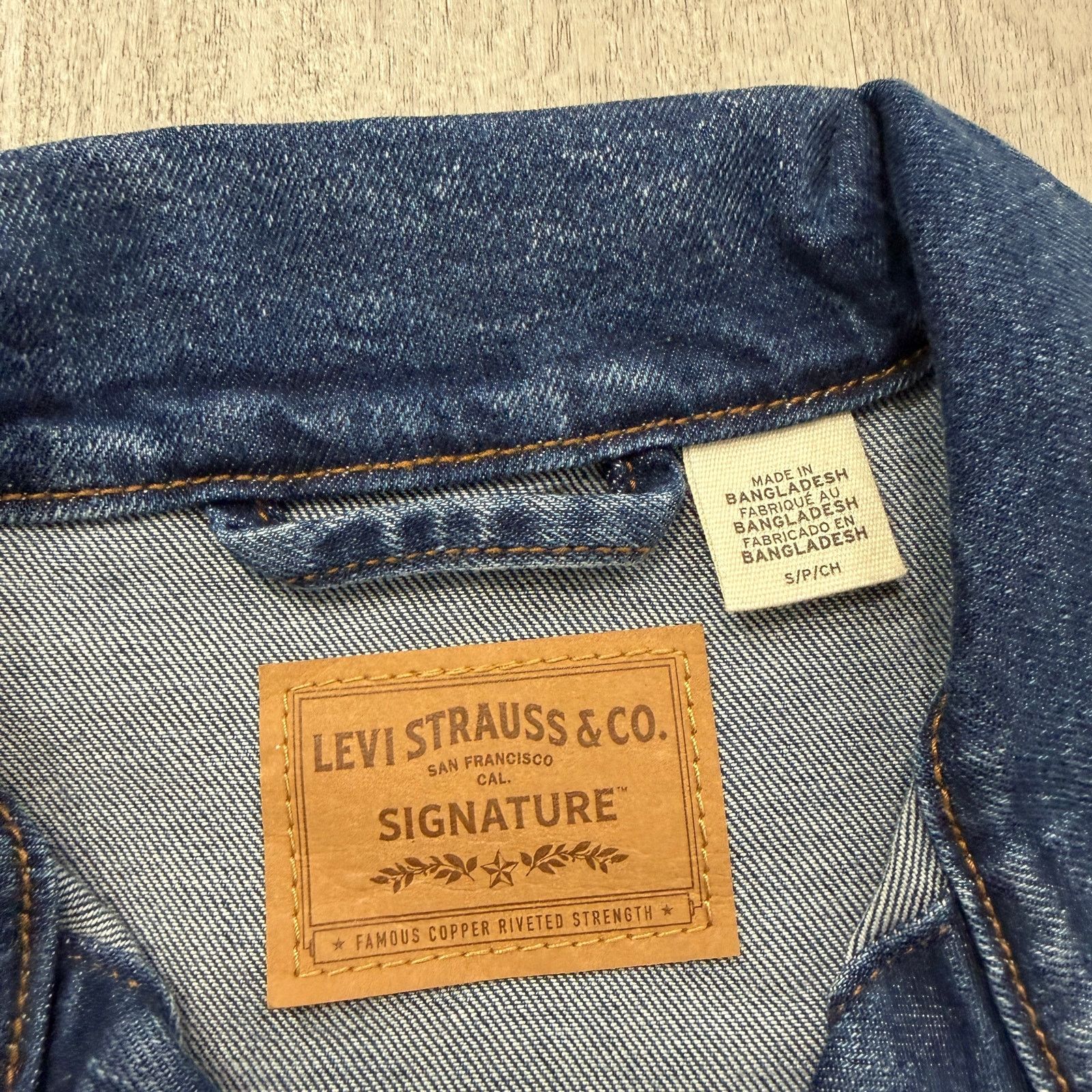 Levi's Levis Strauss Signature Jacket ’95 Trucker Jacket Small Size S / US 4 / IT 40 - 6 Thumbnail