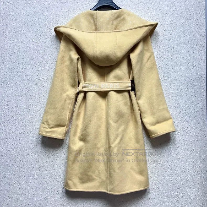 Louis Vuitton Louis Vuitton Classic Goose Yellow Bathrobe Cashmere Coat Size XS / US 0-2 / IT 36-38 - 2 Thumbnail