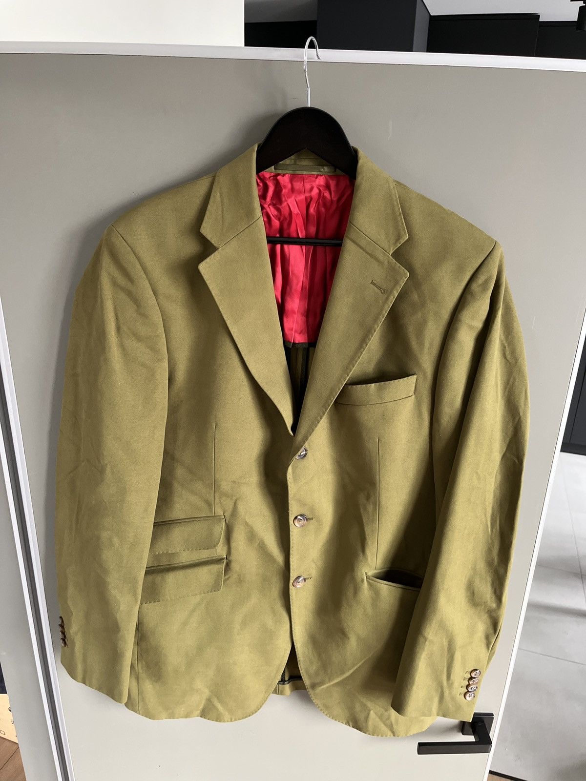Other Conrad Hasselbach Green Cotton Heavy Classic Hunting Coat Size US L / EU 52-54 / 3 - 6 Thumbnail