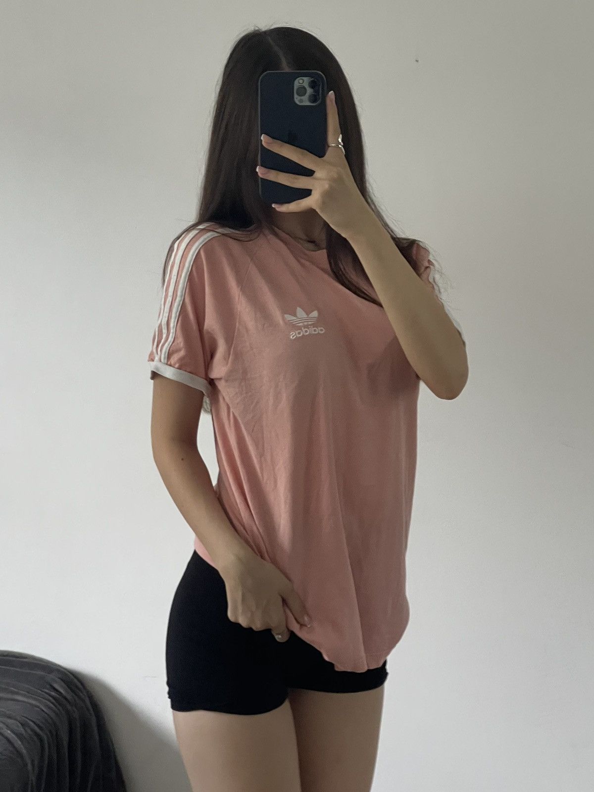 Adidas Adidas vintage pink T-shirt 90s 00s drip rap swag skate Size S / US 4 / IT 40 - 1 Thumbnail