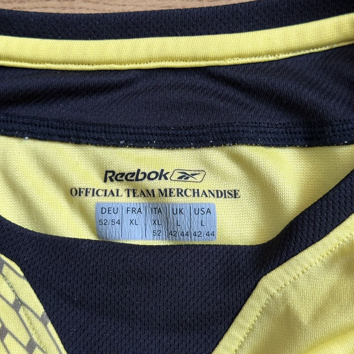 Reebok Liverpool Away football shirt 2004 - 2006 Yellow Reebok Size US XL / EU 56 / 4 - 8 Thumbnail