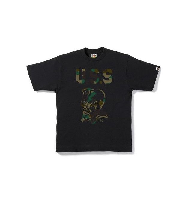 image of Bape Ursus U.s.s Tee in Black, Men's (Size 2XL)