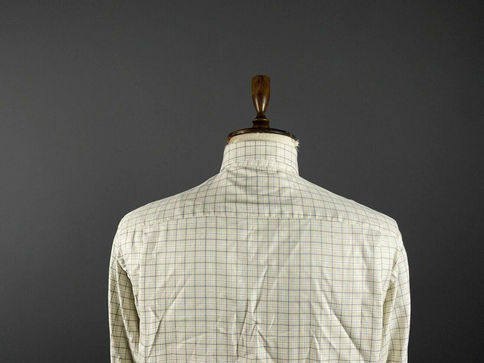 Eton Men Eton Ganghester White Check Button Up Shirt Size 42/16.5 Size US M / EU 48-50 / 2 - 8 Thumbnail