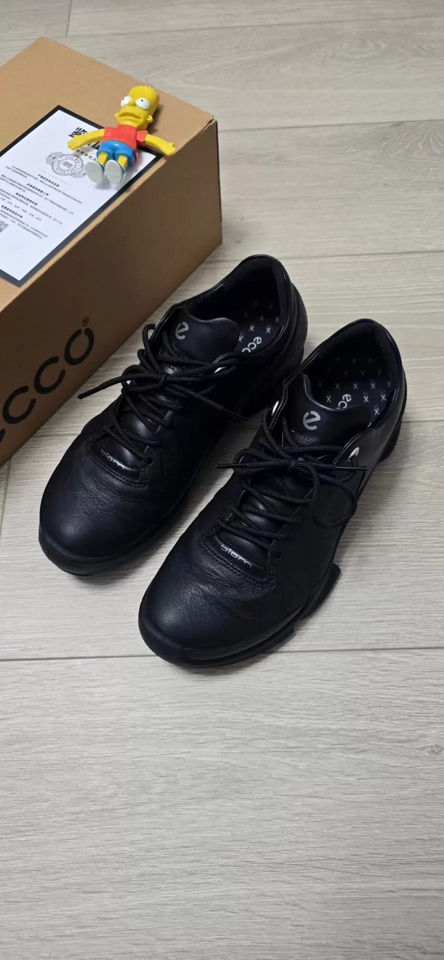 Ecco ECCO Biom C 15th Anniv Black Samurai 44 (Org Box) 1749 Size US 11 / EU 44 - 1 Thumbnail