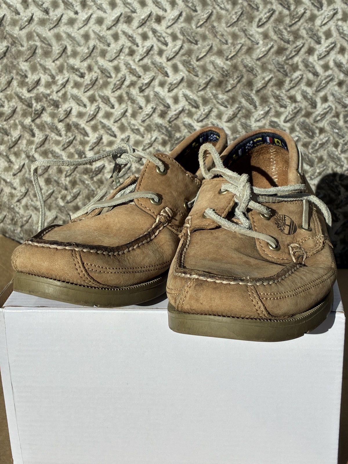 Timberland Timberland Boat Shoes Mens Size 7 Earthkeepers Leather Brown Size US 7 / EU 40 - 4 Thumbnail