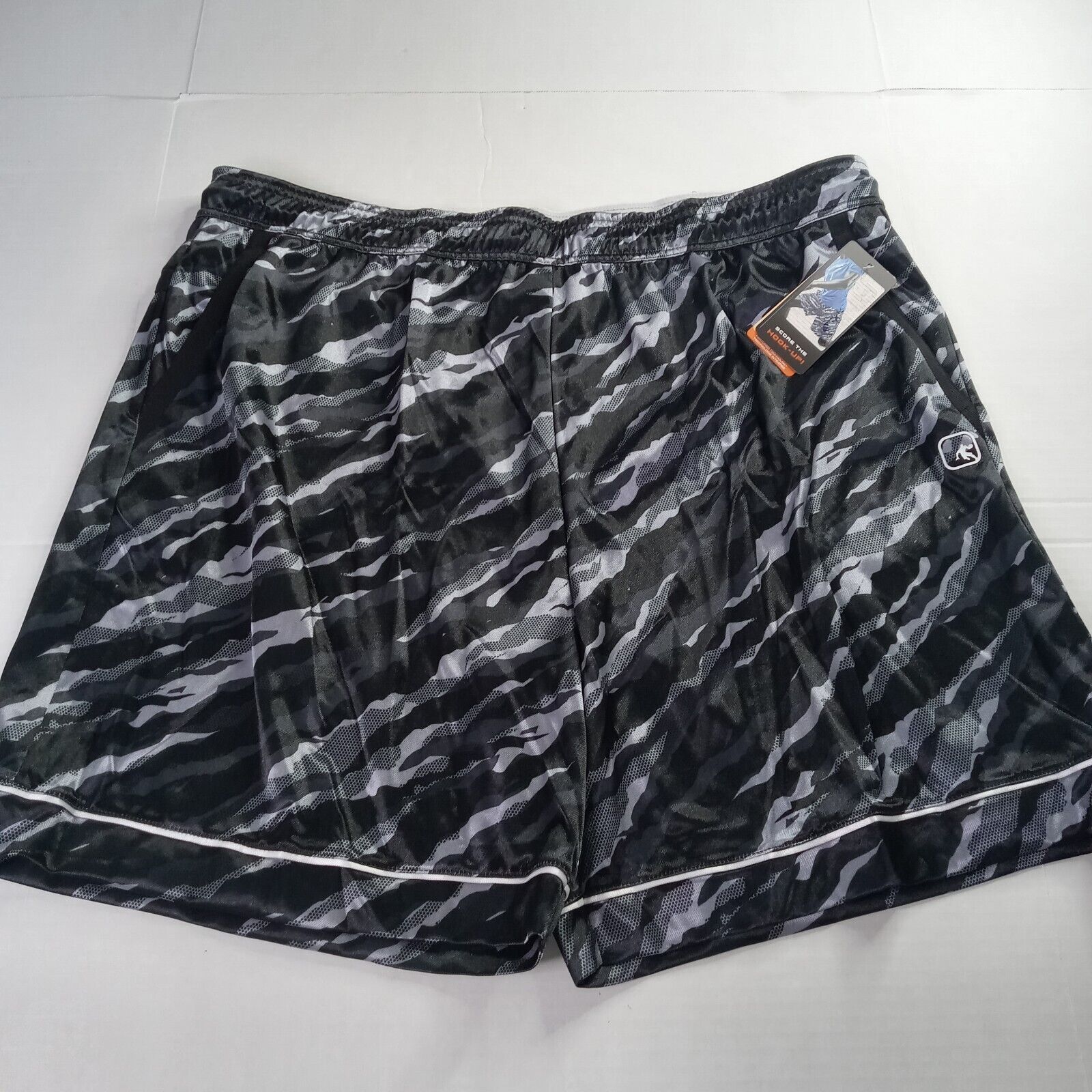 Other 2 AND1 Offense Gym Shorts Mens 3XL Blue Black Gray 8" Inseam Size US 44 / EU 60 - 8 Thumbnail