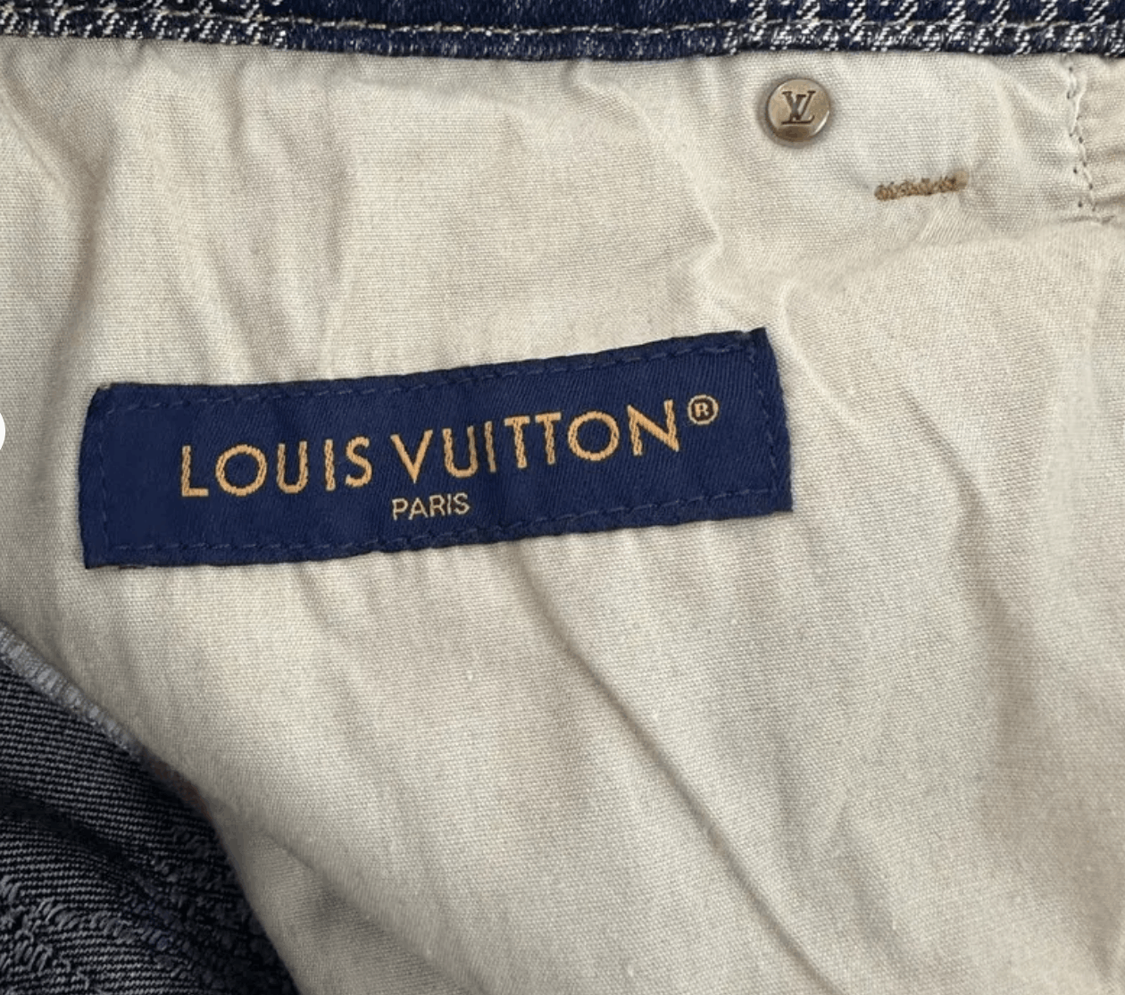 Louis Vuitton Damier Stone Jeans Skater Pants Size US 34 / EU 50 - 4 Thumbnail