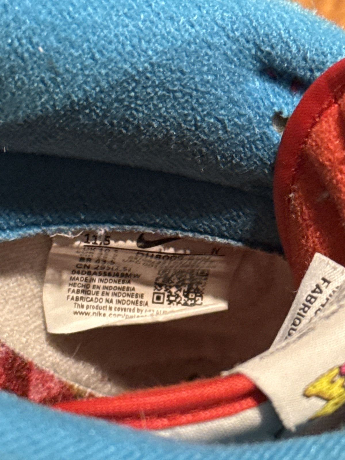 Nike Fruity pebbles dunks Size US 11.5 / EU 44-45 - 4 Thumbnail