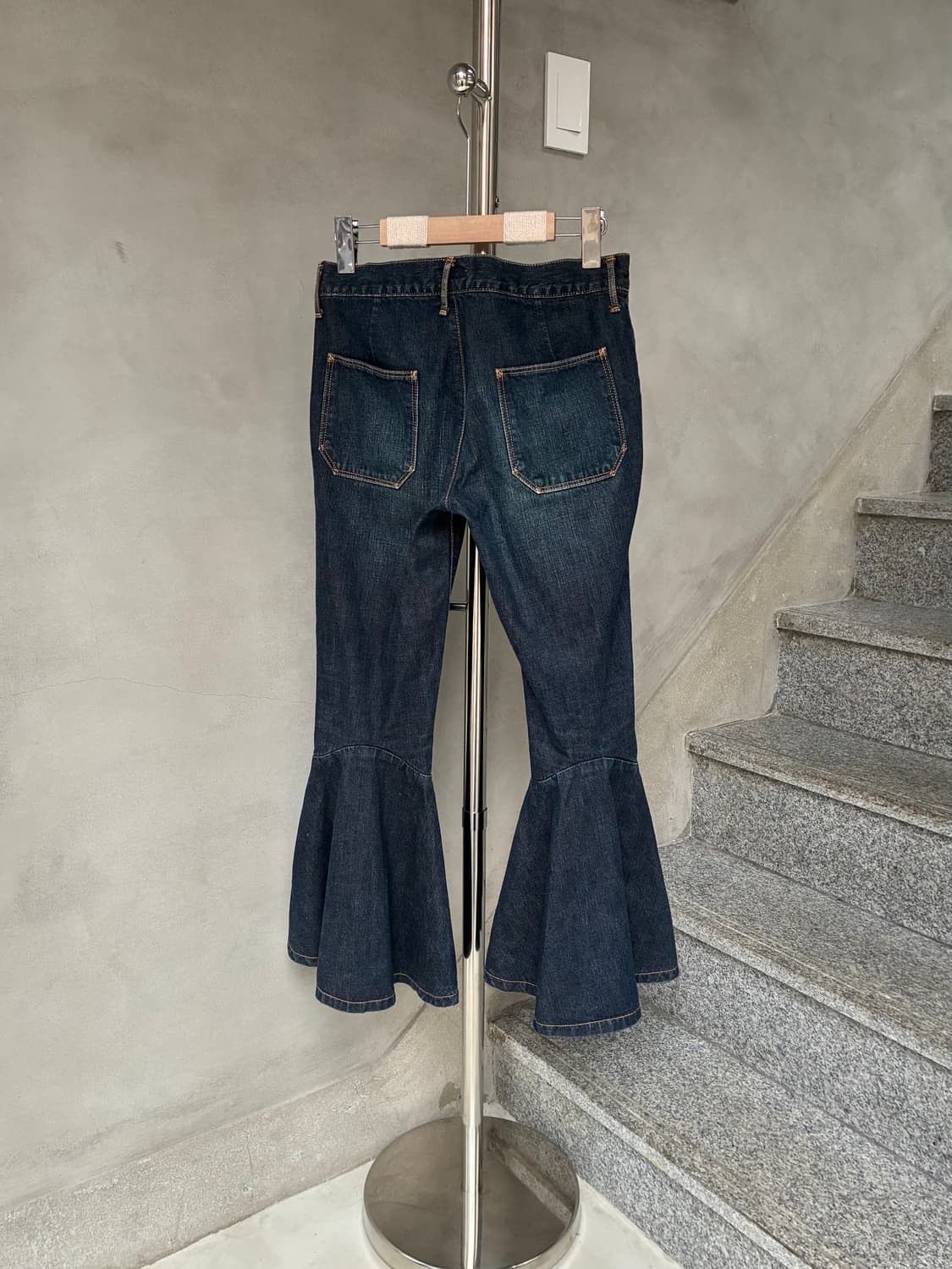 Kapital Kapital Flare Denim Pants Jeans Size 29" - 2 Thumbnail
