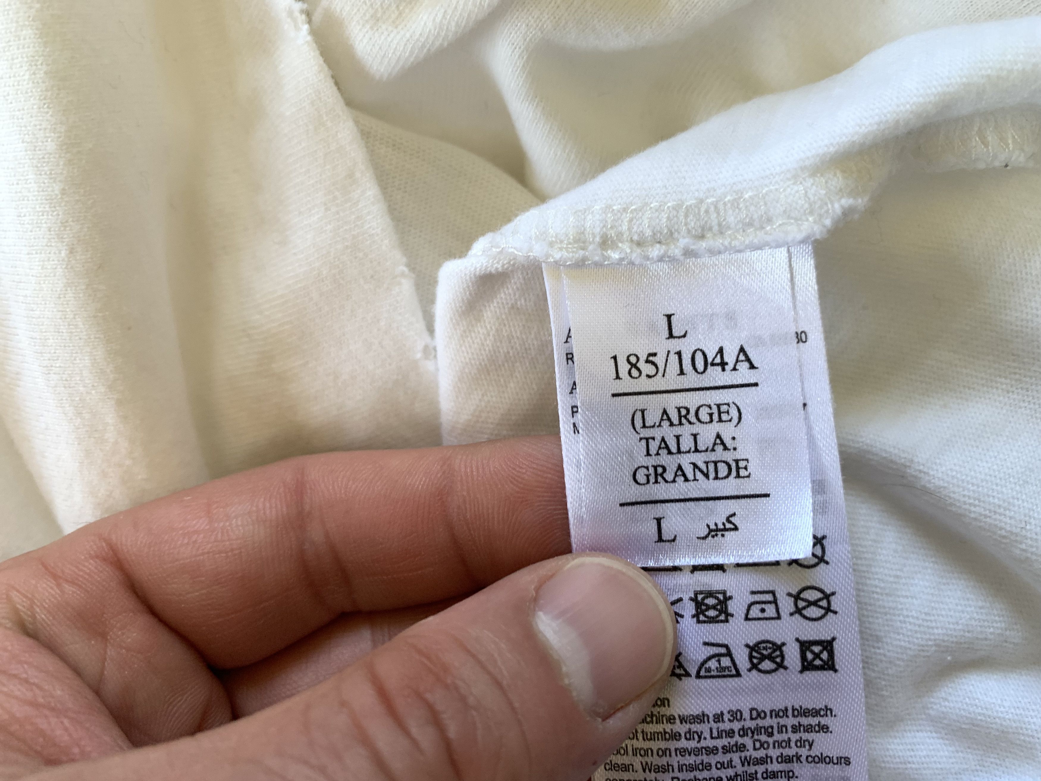 Allsaints Allsaints Regular Fit Pocket Basic Cotton T Shirt Size US L / EU 52-54 / 3 - 6 Thumbnail