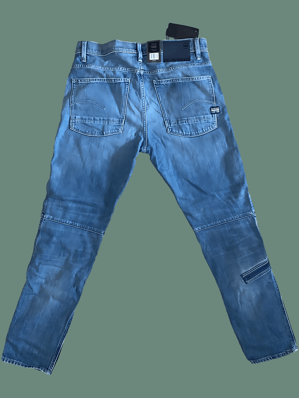 G-Star Pilot 3D Slim Jeans Men’s 32x32 Light Blue Faded Ocean Hue Size US 32 / EU 48 - 2 Thumbnail