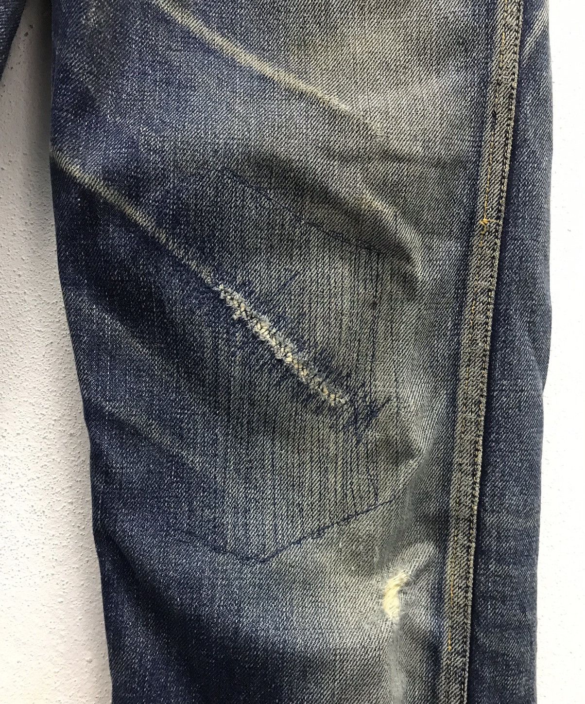 Big John × Vintage Vintage Big John Denim Overall Size US 30 / EU 46 - 16 Thumbnail