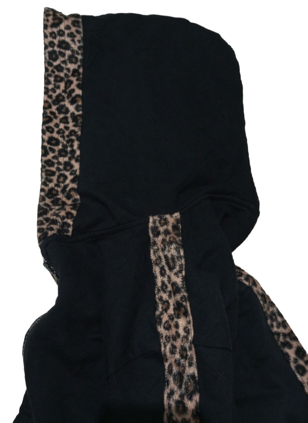 Hysteric Glamour Japan - KUI Leopard Stripe Rocker Hoodie 2 zip Size L / US 10 / IT 46 - 3 Thumbnail
