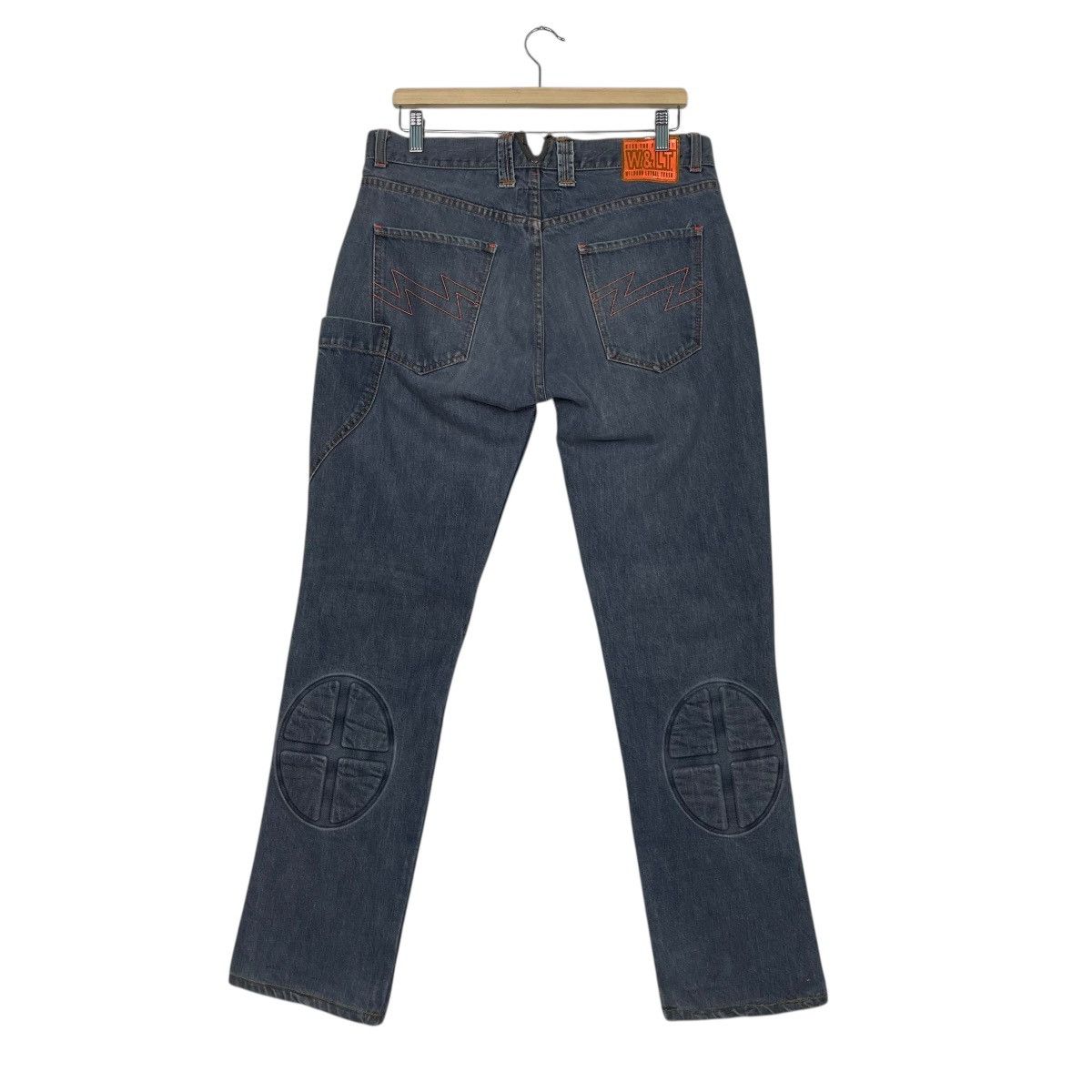 Walter Van Beirendonck W&Lt Walter Van Beirendonck Padded Pistol Holster Jeans Size US 34 / EU 50 - 7 Thumbnail