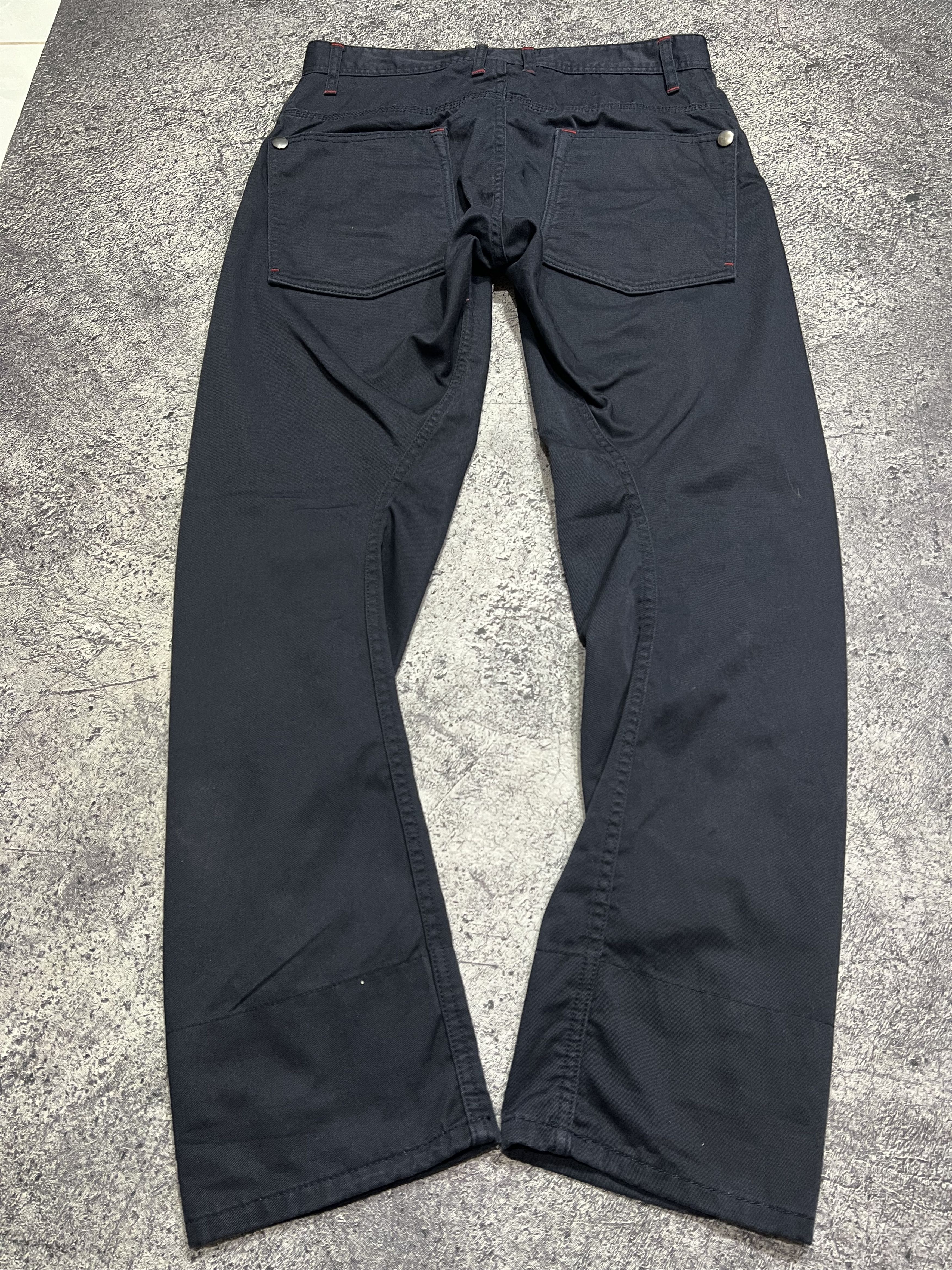 Japanese Brand 2000s Archival Hysteric Asymmetric Selvedge Work y2k Ifsix Size US 31 - 2 Thumbnail